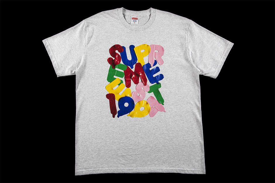Supreme SUPREME BALLOONS TEE ASH GREY M FW20 T-SHIRT Size US M / EU 48-50 / 2 - 1 Thumbnail