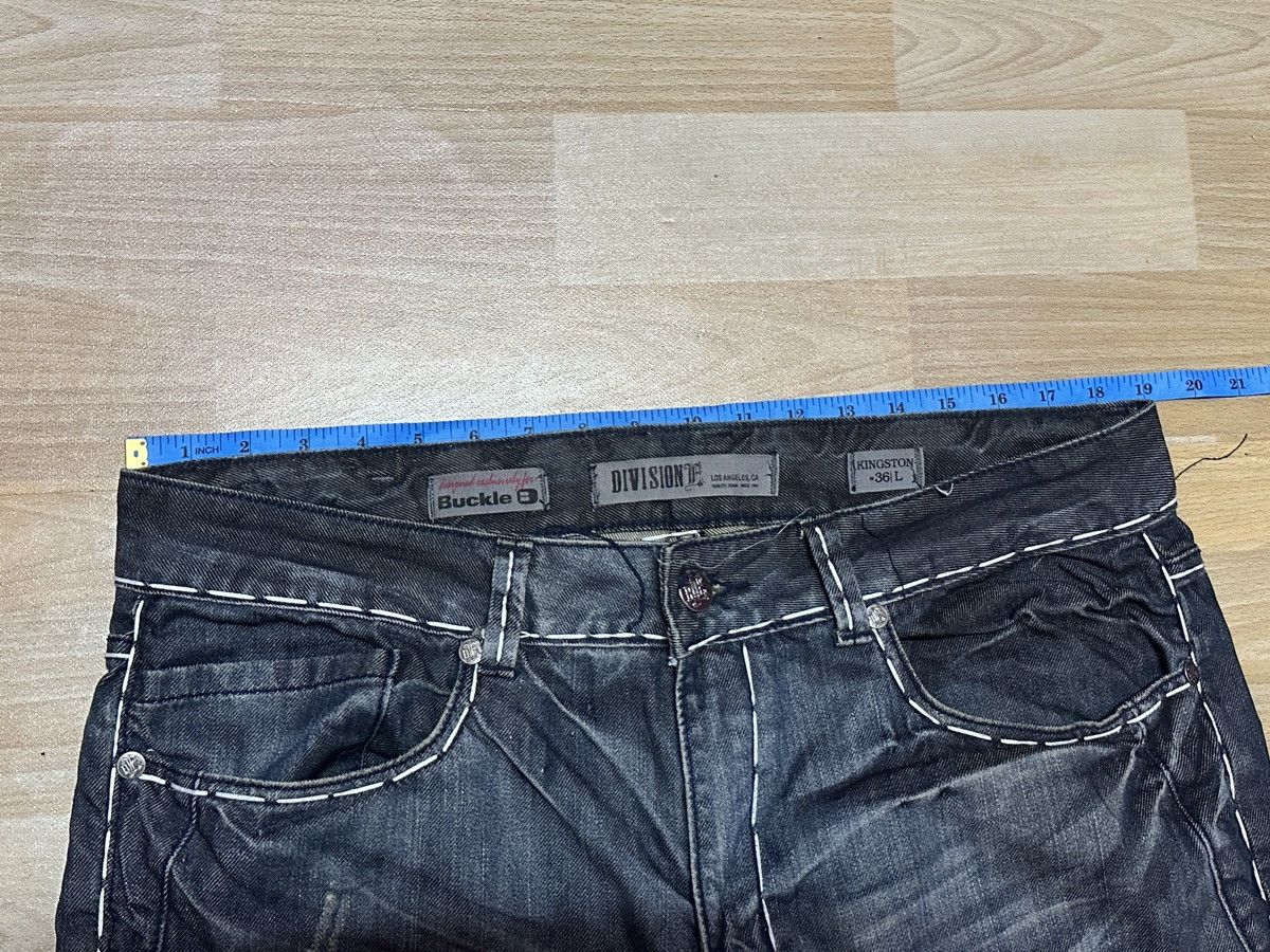 Other Rare🔥Distressed Buckle Division Bootcut Denim Size US 38 / EU 54 - 11 Thumbnail