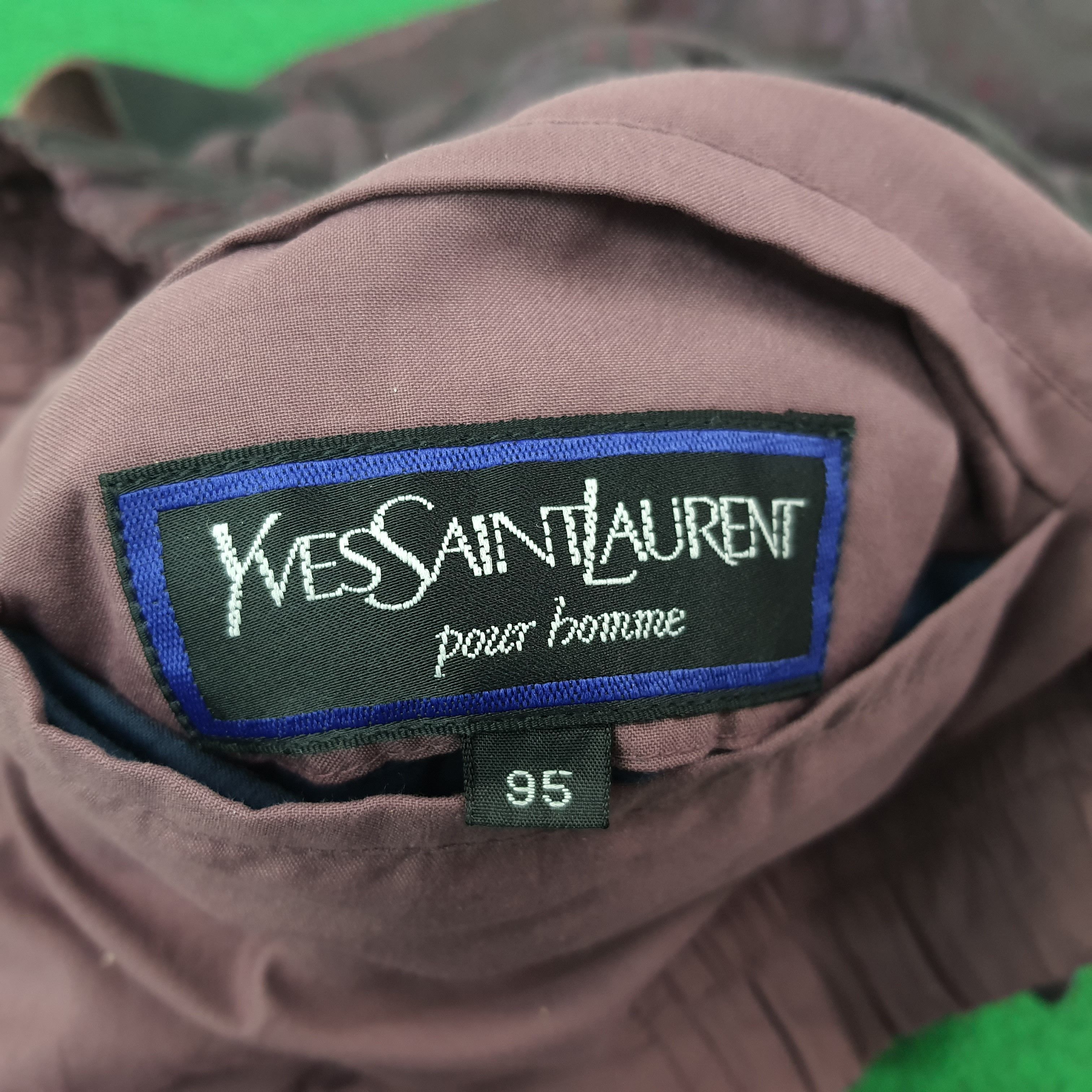 Yves Saint Laurent Vintage Yves Saint Laurent YSL Reversible Jacket C227N23 Size US L / EU 52-54 / 3 - 8 Thumbnail