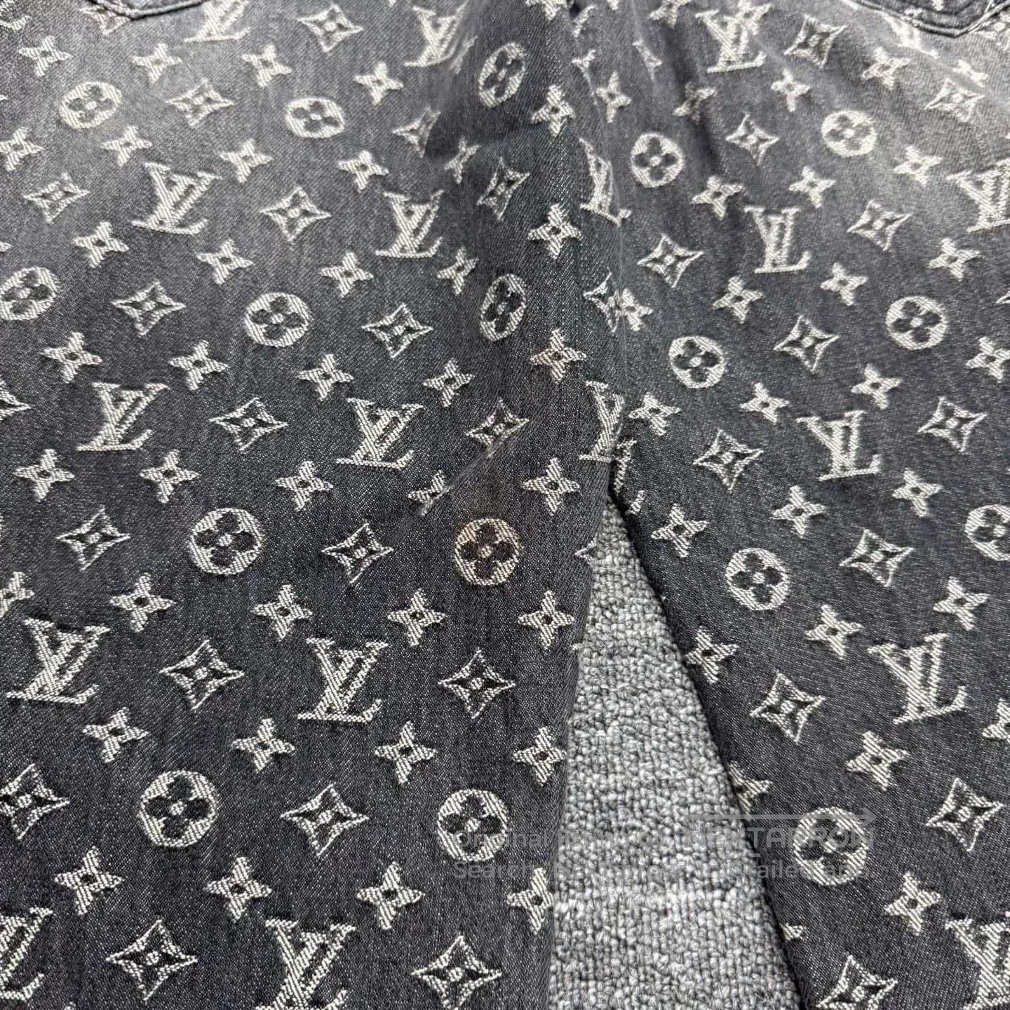 Louis Vuitton louis vuitton distressed embroidered denim pants. Size US 29 - 8 Thumbnail
