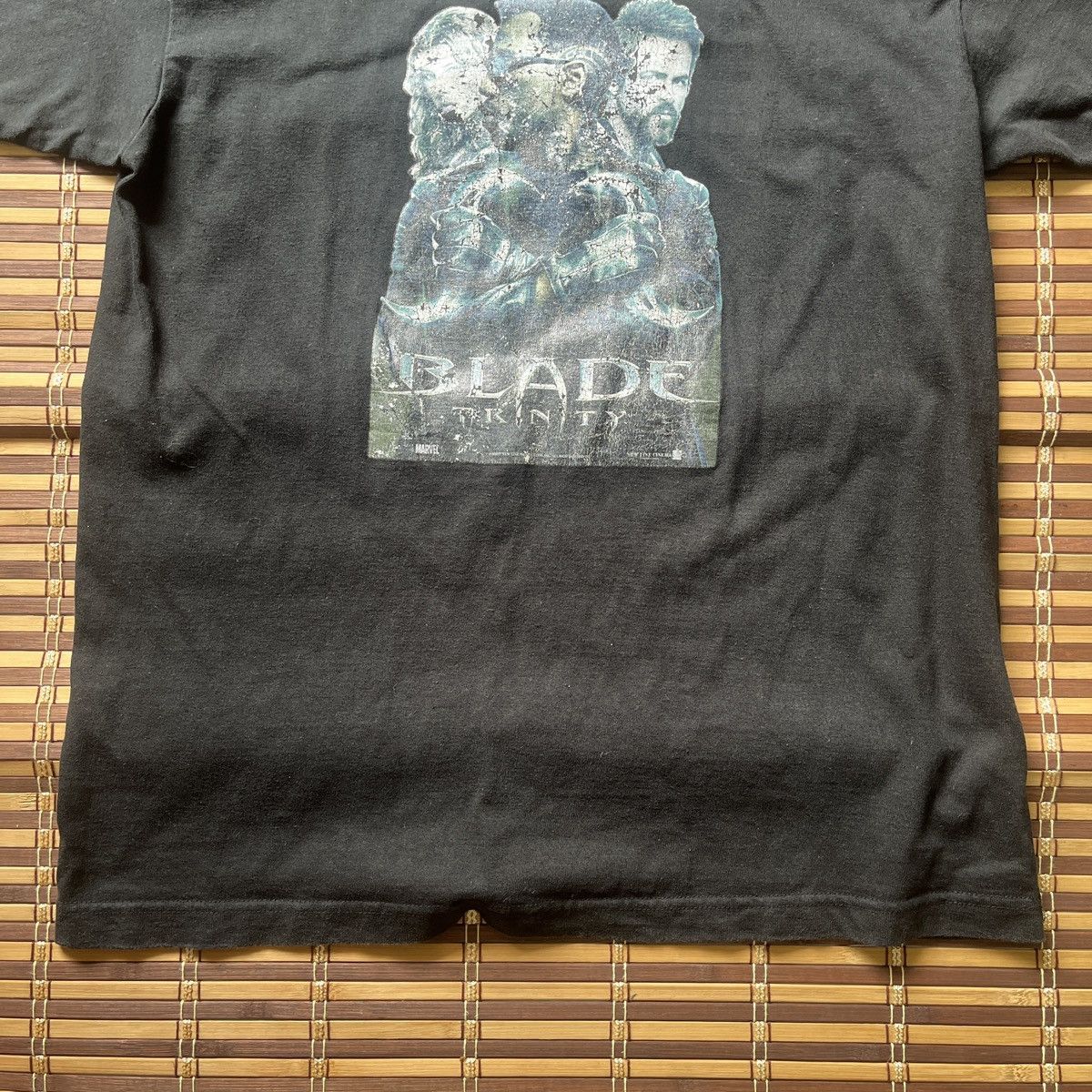 Marvel Comics × Vintage Vintage Blade Trinity 2004 Marvel Movie Promo TShirt Size US M / EU 48-50 / 2 - 13 Thumbnail