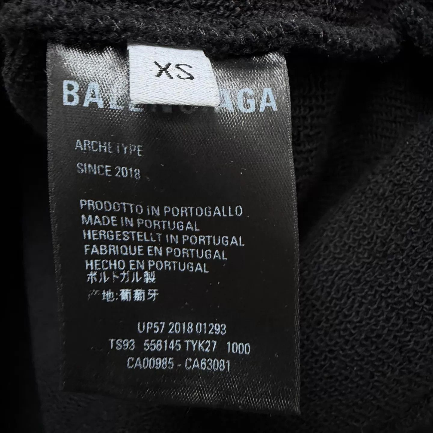 Balenciaga Balenciaga Small Logo Hoodie Black XS 99 New Size US XS / EU 42 / 0 - 5 Thumbnail