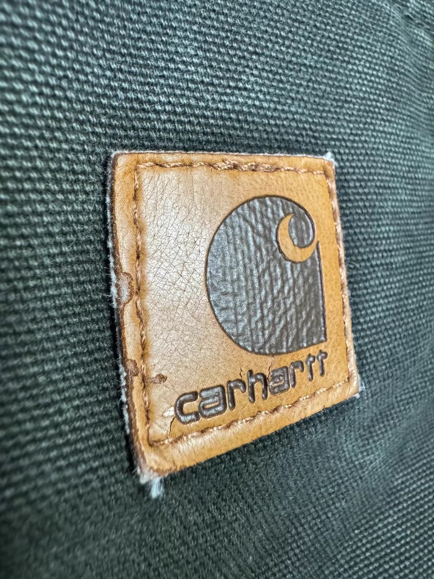 Carhartt Vintage Carhartt J22 Green M Heavy Washed Jacket Size US M / EU 48-50 / 2 - 7 Thumbnail