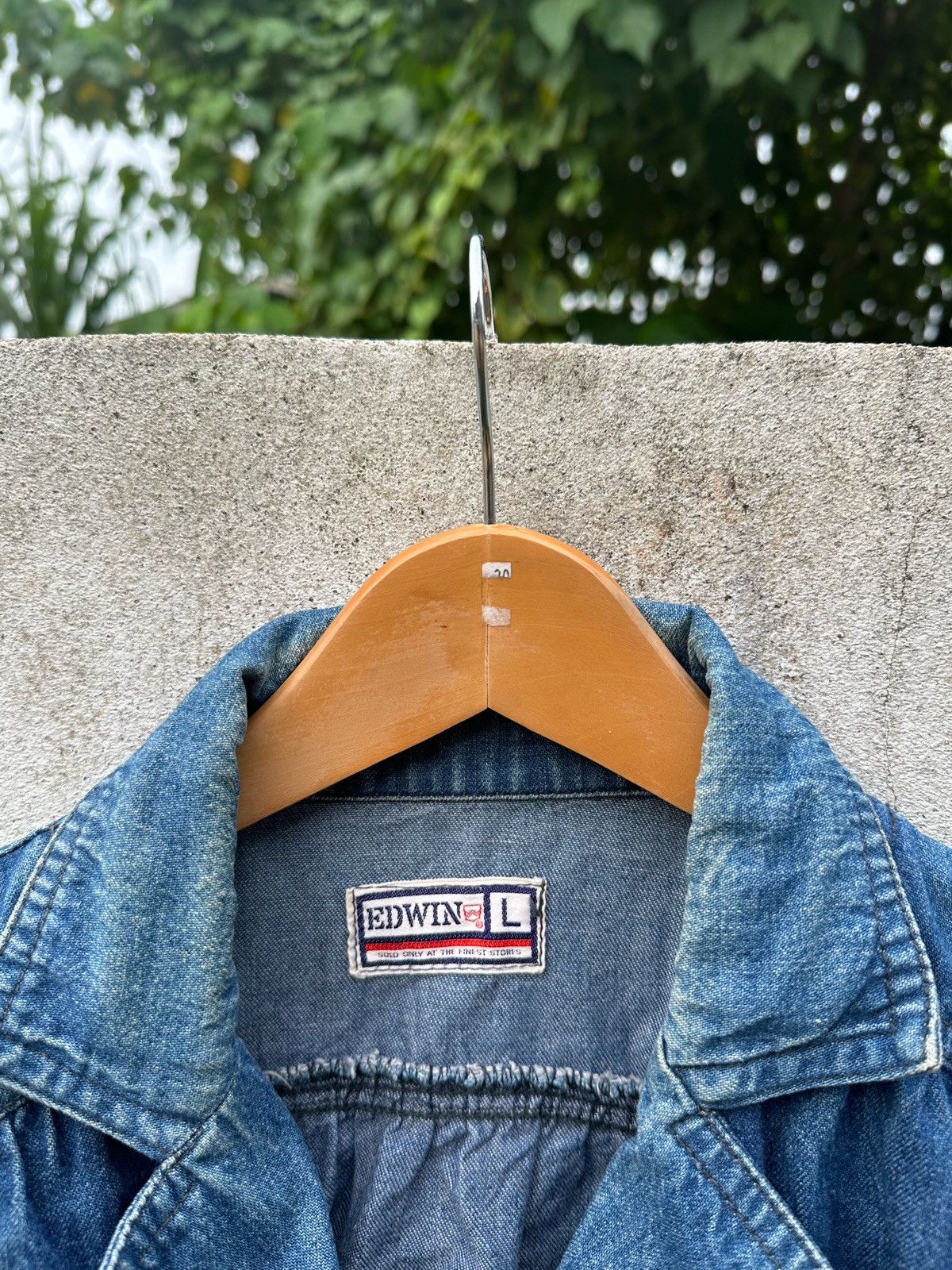 Edwin Edwin shawl denim jacket inspired 50s Size US L / EU 52-54 / 3 - 2 Thumbnail