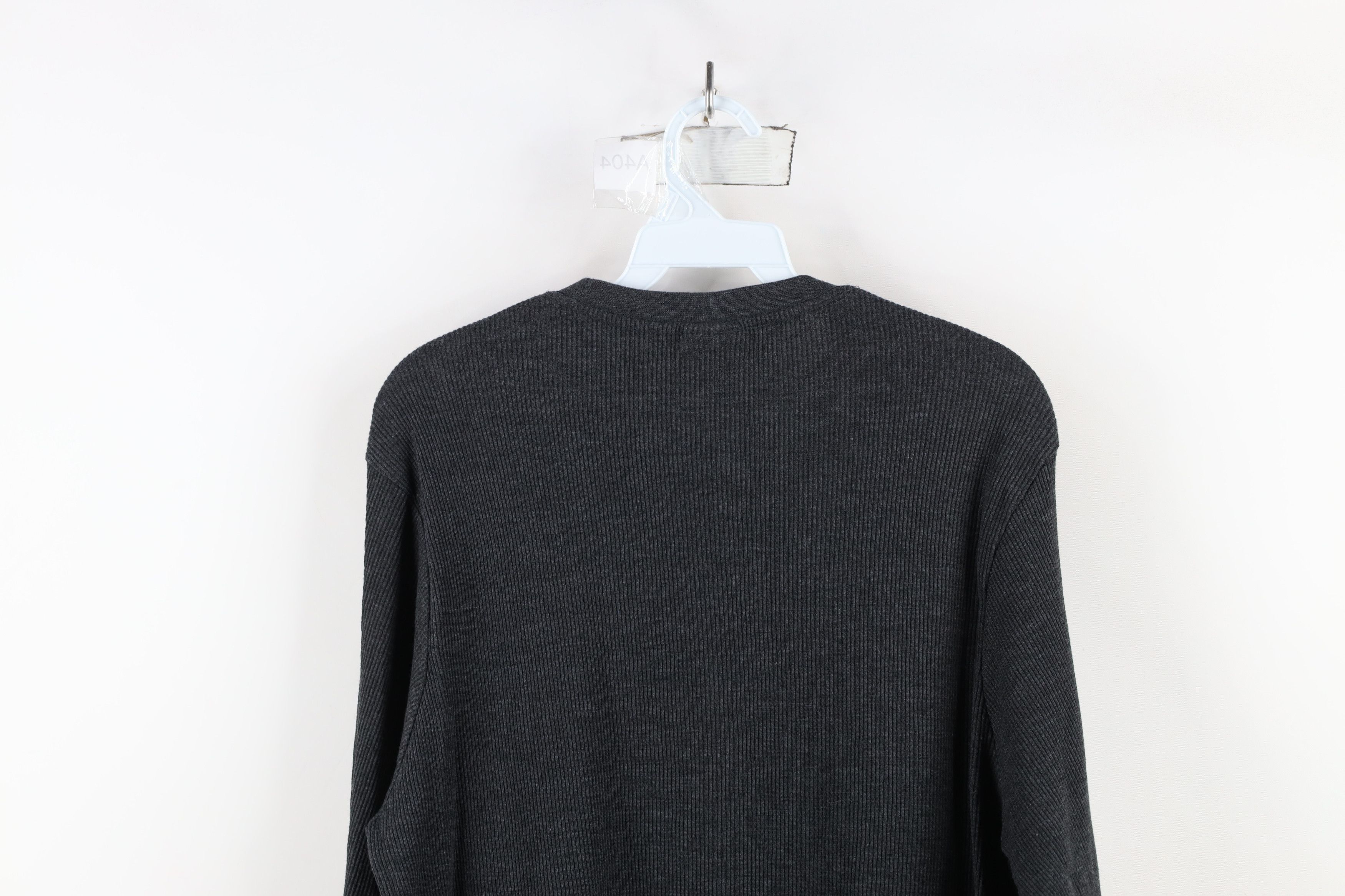 Southpole × Vintage Vintage Southpole Waffle Knit Long Sleeve T-Shirt Gray Size US L / EU 52-54 / 3 - 11 Thumbnail