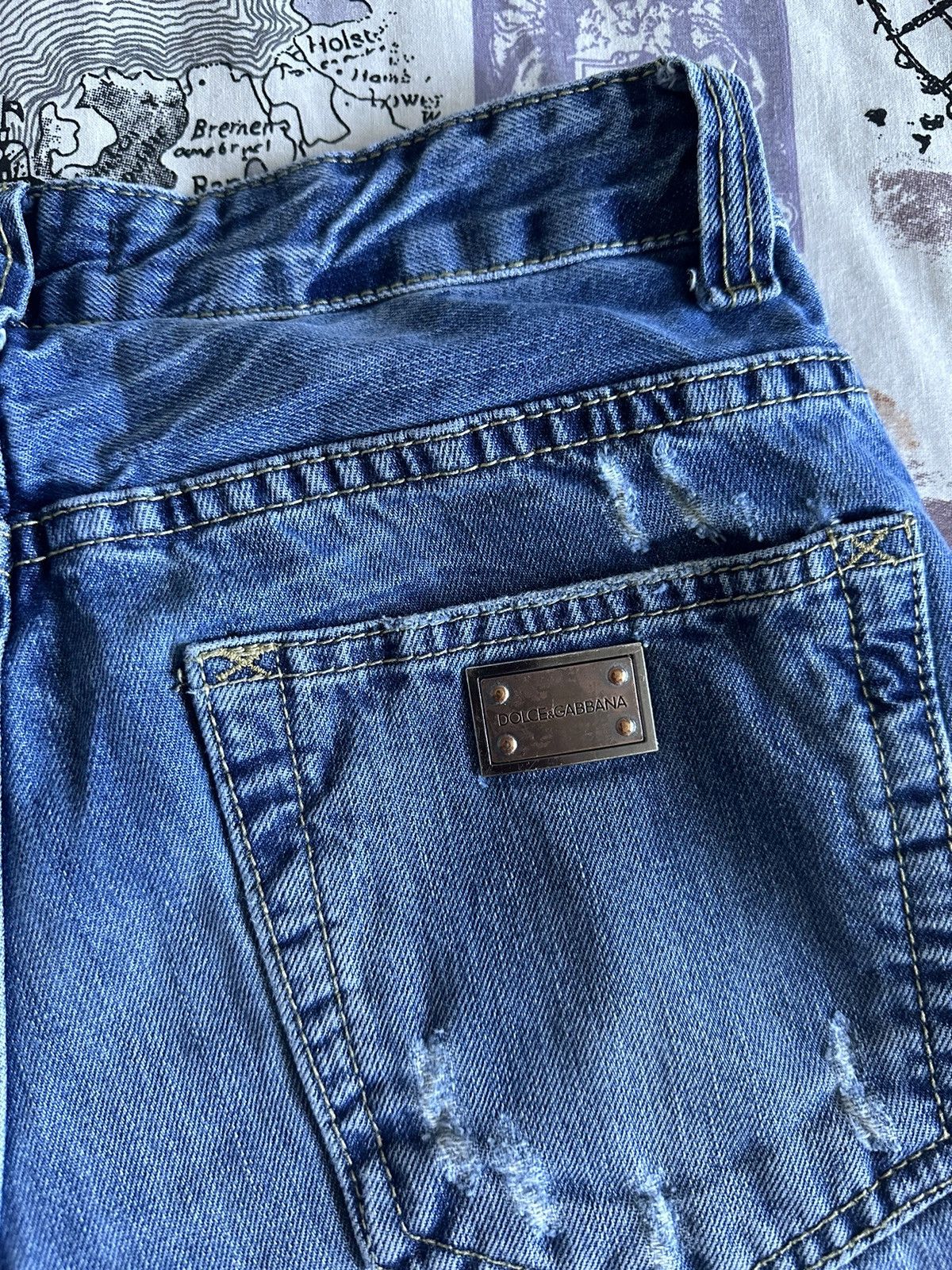 Dolce & Gabbana × Vintage Jeans Dolce&Gabbana Size US 28 / EU 44 - 9 Thumbnail