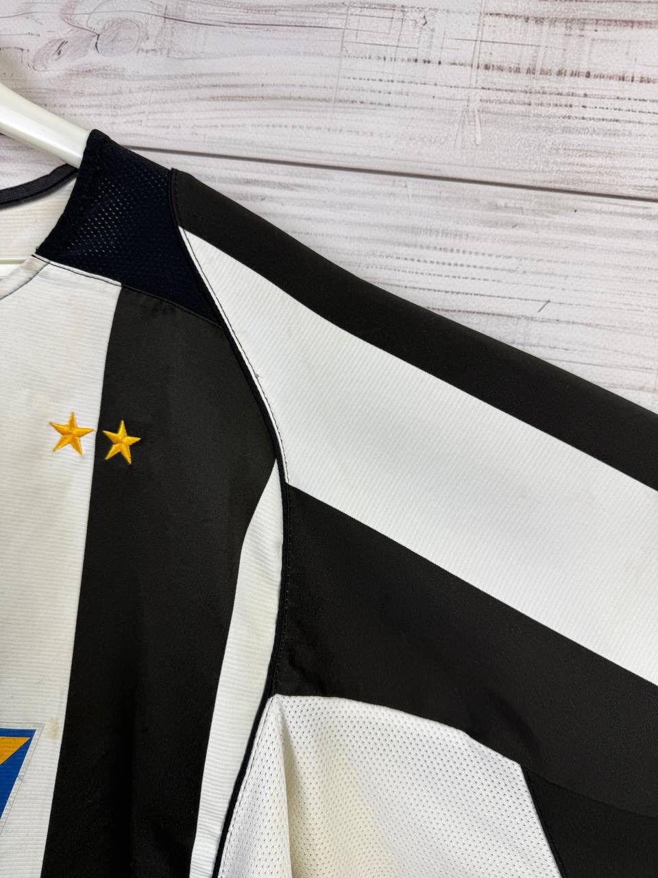 Nike 2004/05 NIKE JUVENTUS HOME SOCCER FOOTBALL JERSEY SHIRT Size US XL / EU 56 / 4 - 8 Thumbnail