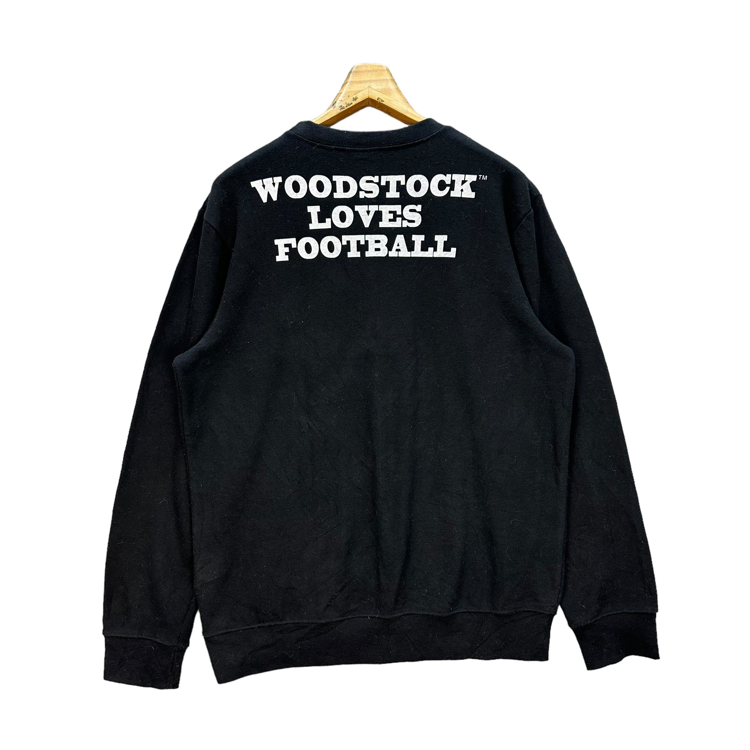 Peanuts PEANUTS SNOOPY WOODSTOCK LOVES FOOTBALL SWEATSHIRTS #9080-55 Size US L / EU 52-54 / 3 - 11 Thumbnail