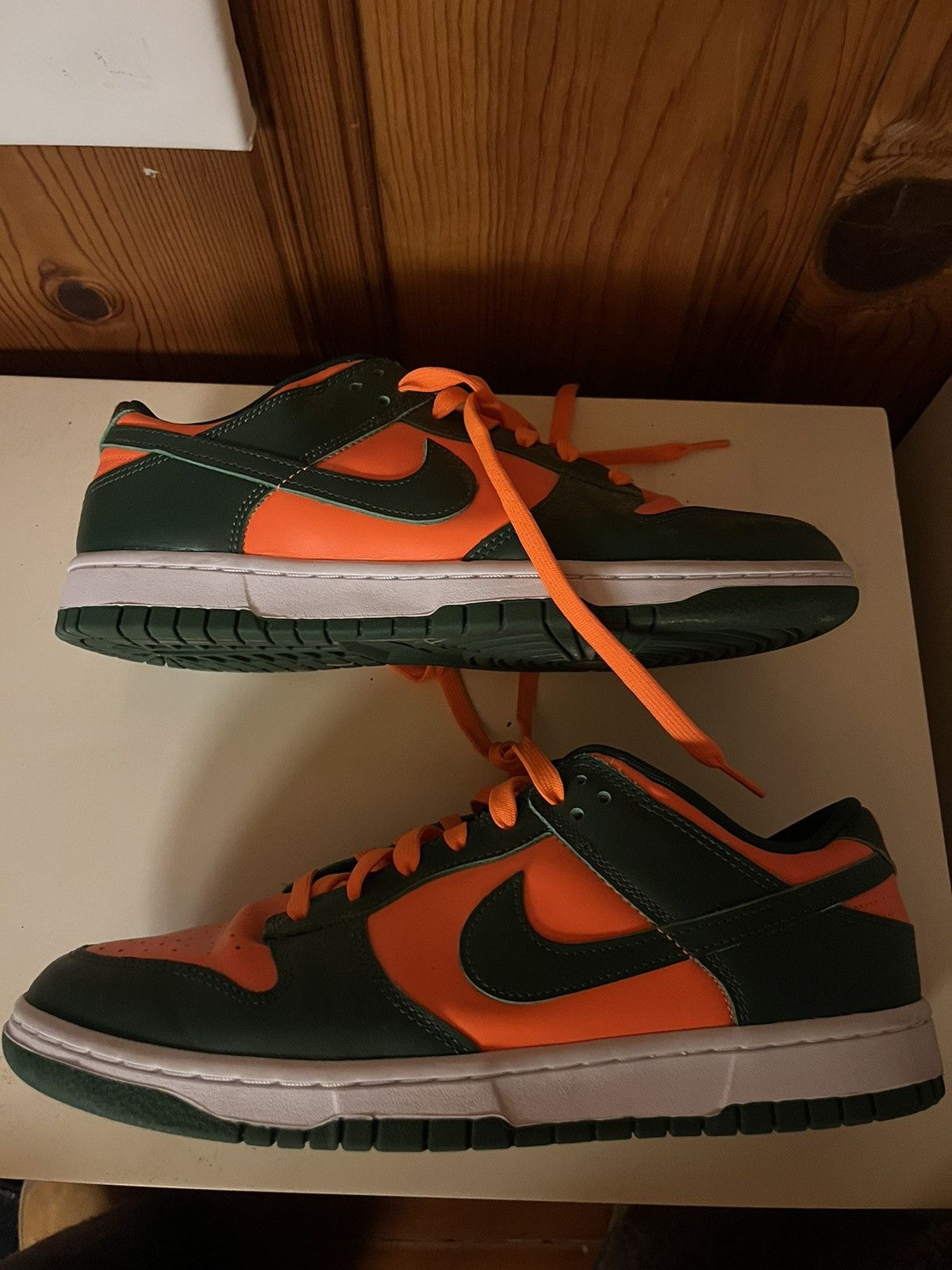Nike nike dunk Miami hurricane Size US 10.5 / EU 43-44 - 1 Thumbnail