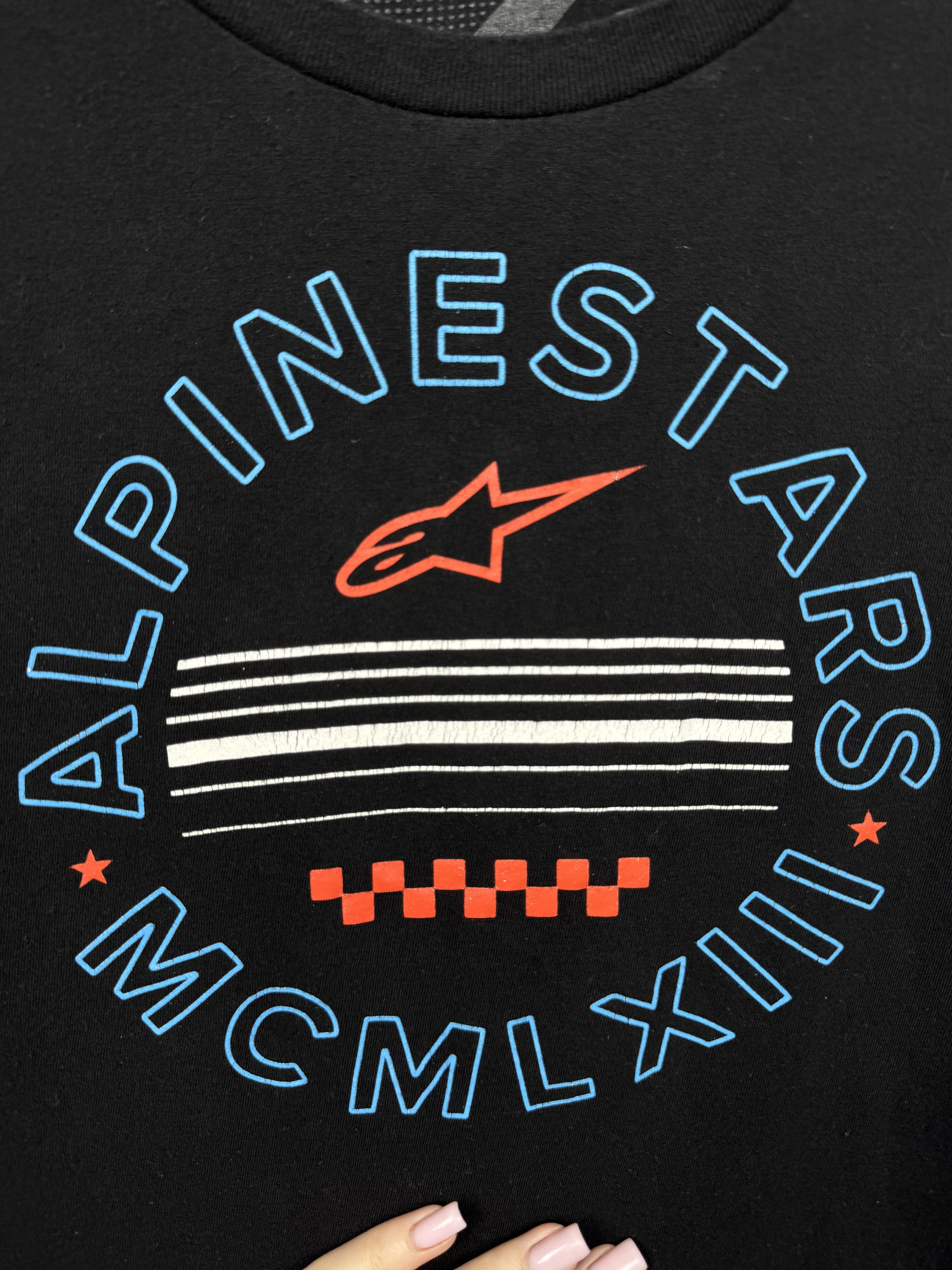 Alpinestars Alpinestars Mens Crew Neck T-Shirts Moto Racing Biker Size US M / EU 48-50 / 2 - 4 Thumbnail