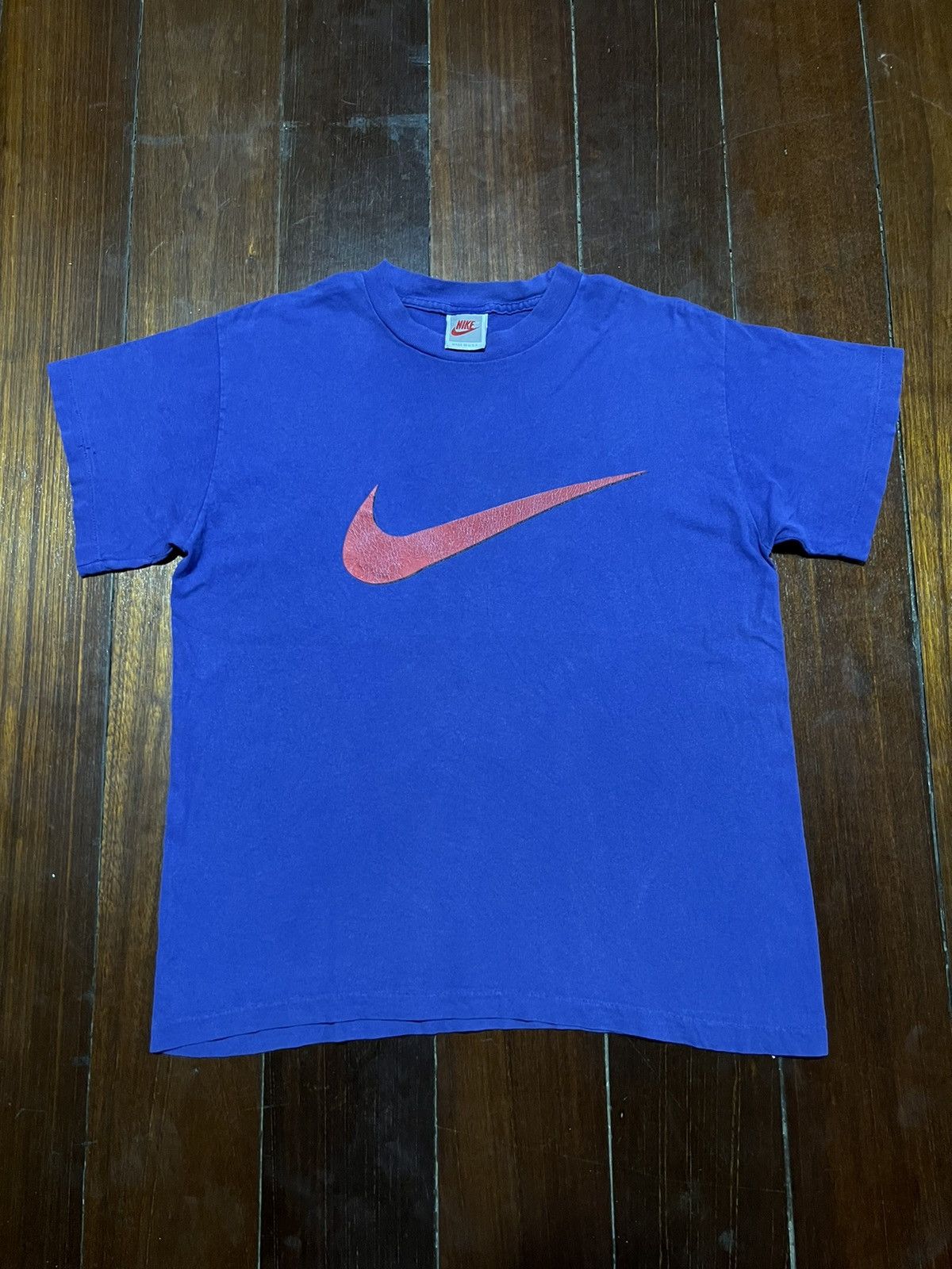Nike × Vintage Vintage Nike Swoosh 90s Size US M / EU 48-50 / 2 - 1 Thumbnail