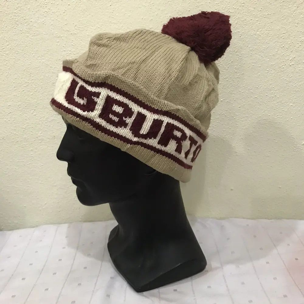 Burton × Vintage Burton Spellout Beanie Hat Size ONE SIZE - 3 Thumbnail