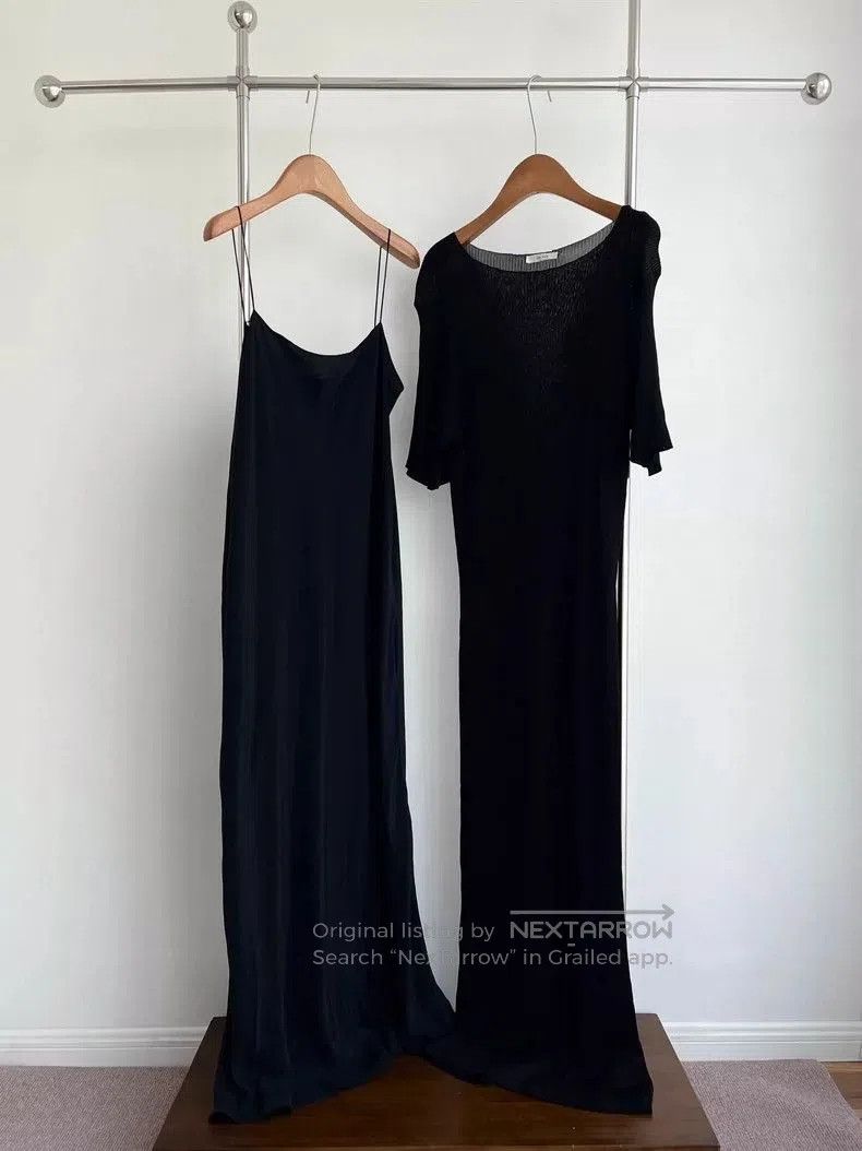 The Row The Row Gifu Black Dress. Size US XL / EU 56 / 4 - 4 Thumbnail