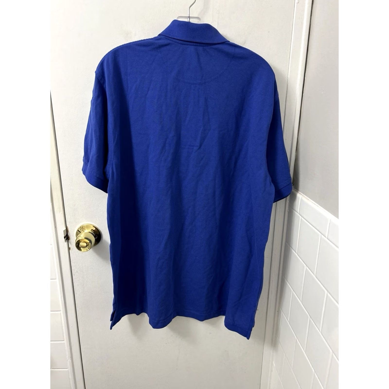 Vintage 5.11 Tactical Polo Shirt Mens Large Academy Blue Short Sleeve NWT Logo Embroidered Pockets Moisture Wicking Breathable Workwear Polo Shirt Size US L / EU 52-54 / 3 - 7 Thumbnail