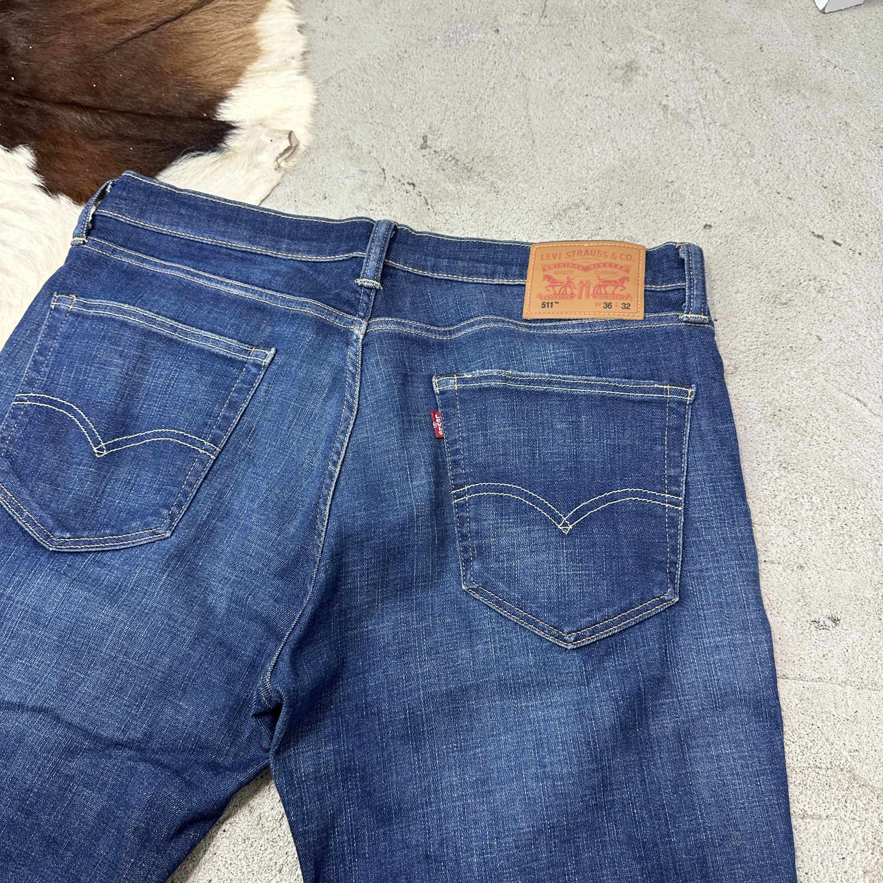 Levi's Vintage Denim Streetwear Levi's 511 Jeans Y2K Size US 33 - 2 Thumbnail