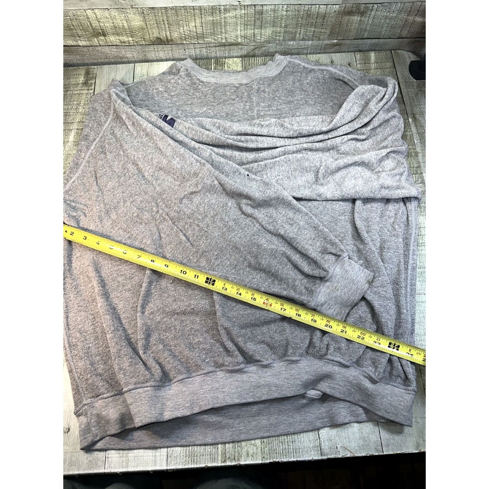 Starter VINTAGE Starter Men’s Sweatshirt XL Gray Terrycloth Crewneck Pullover Shirt Mens Size US XL / EU 56 / 4 - 7 Thumbnail