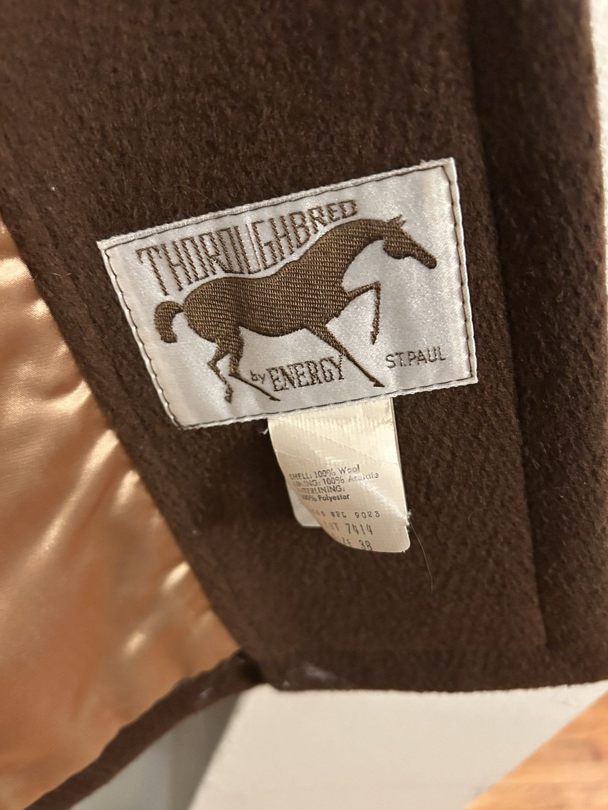 Vintage BEAUTIFUL VINTAGE THOROUGHBRED BY ENERGY CAR COAT LONG COAT Size US S / EU 44-46 / 1 - 5 Thumbnail