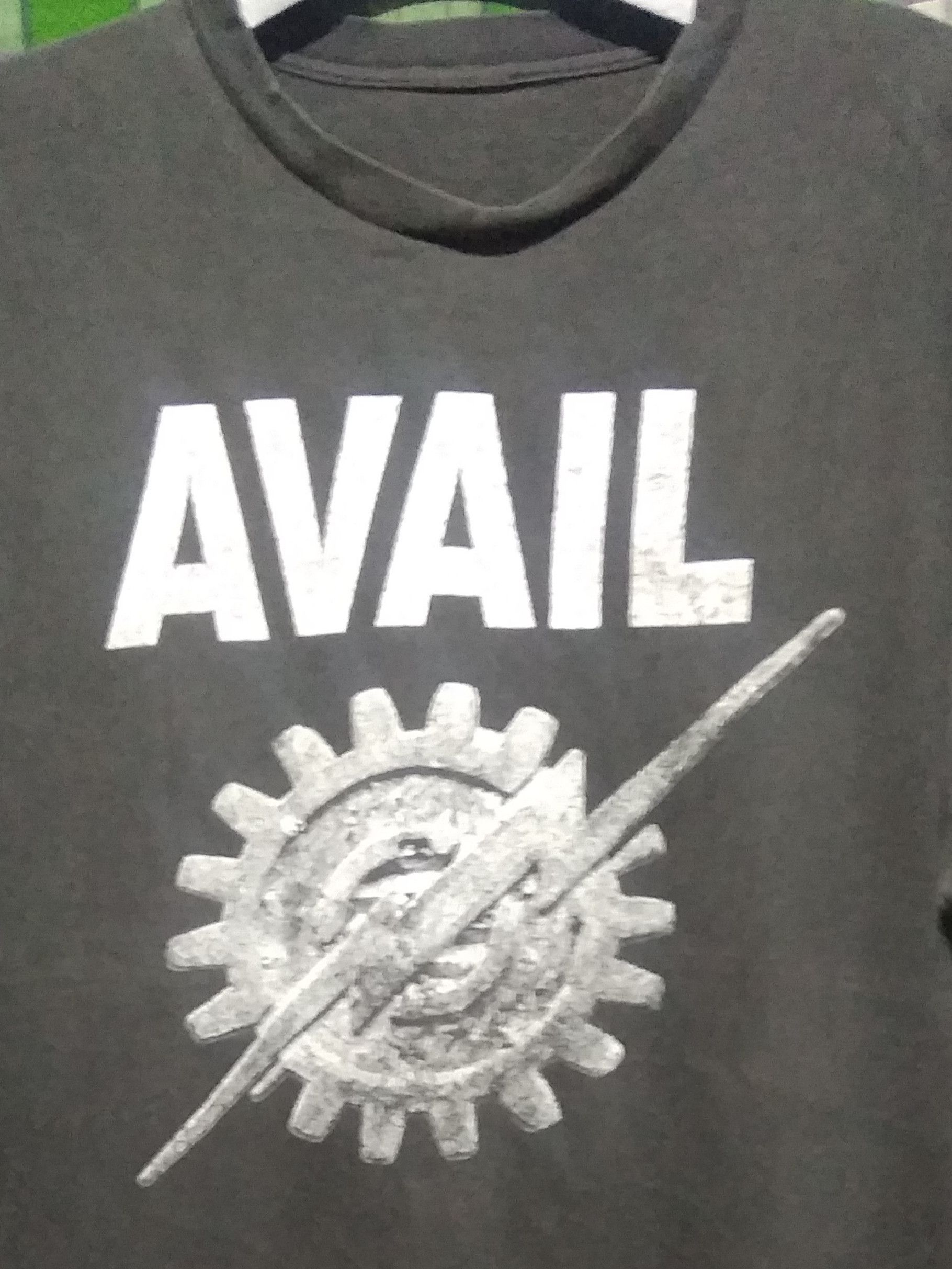 Band Tees Vintage Avail band t shirt faded punk hardcore unsoundrags Size US XL / EU 56 / 4 - 7 Thumbnail