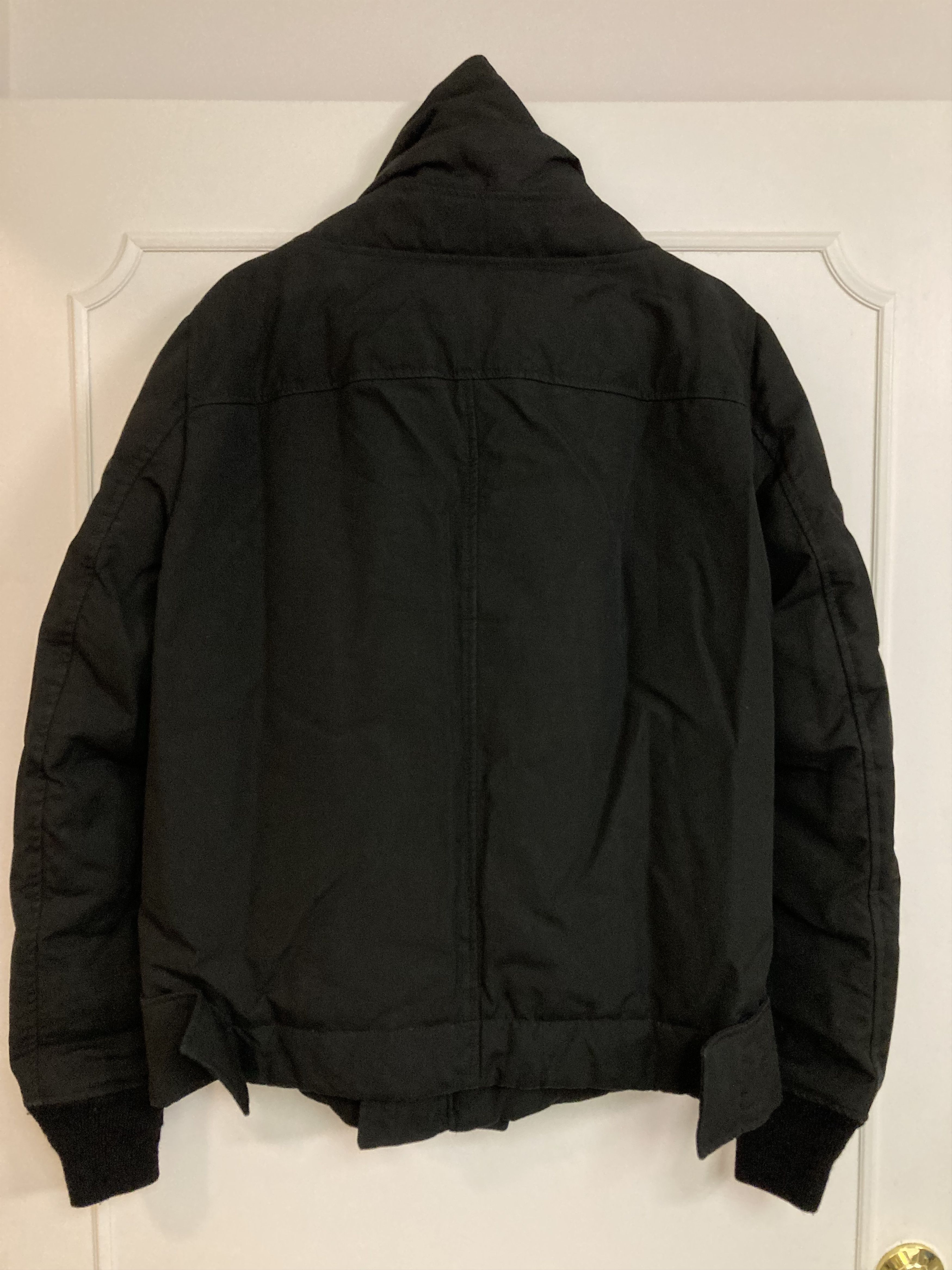 Rick Owens Rick Owens FW07 Exploder black wrap collar jacket Size US M / EU 48-50 / 2 - 2 Thumbnail