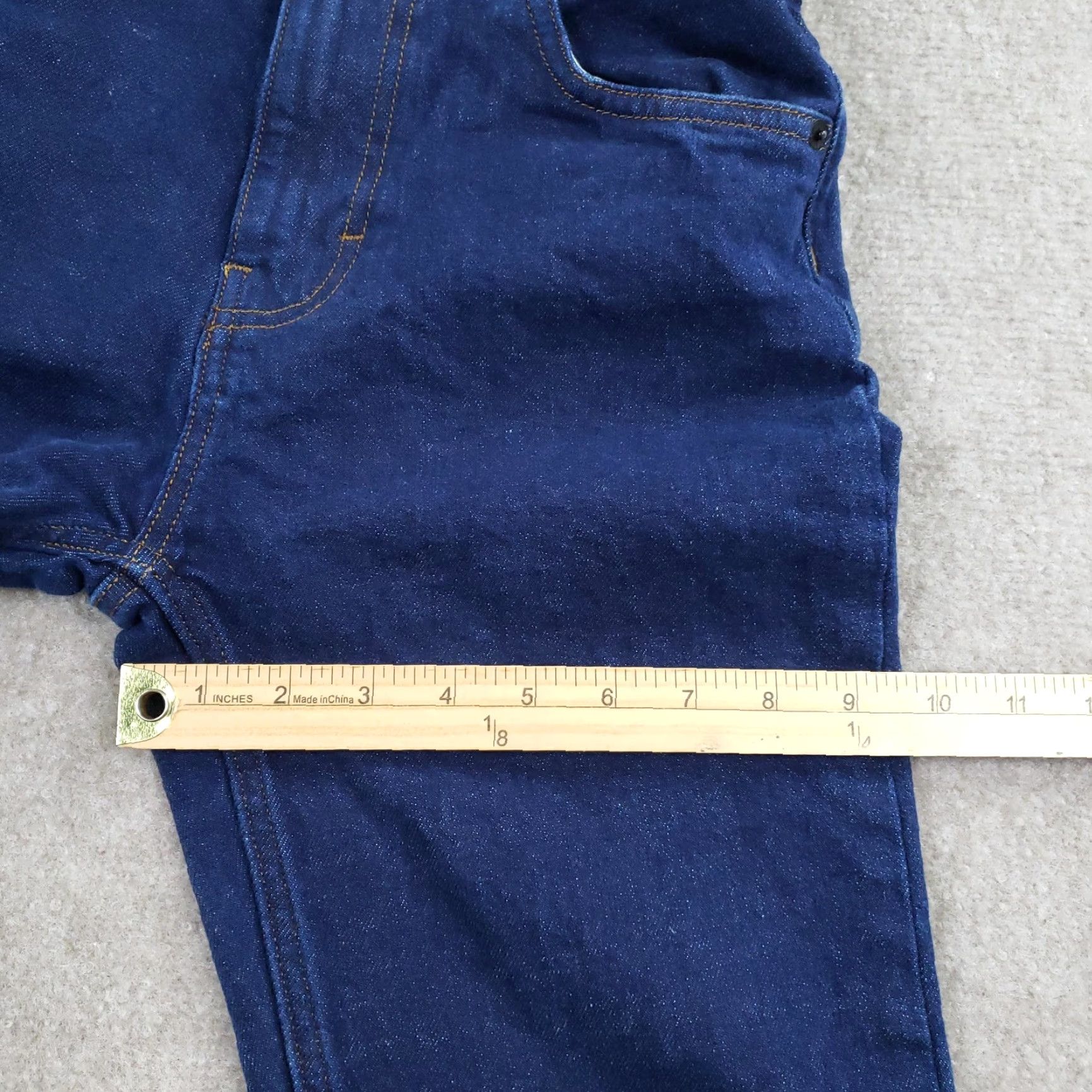 Patagonia Patagonia Jeans Womens 25 Straight High Rise Blue Stretch Denim 25x24 Size 42" / US 20 - 5 Thumbnail