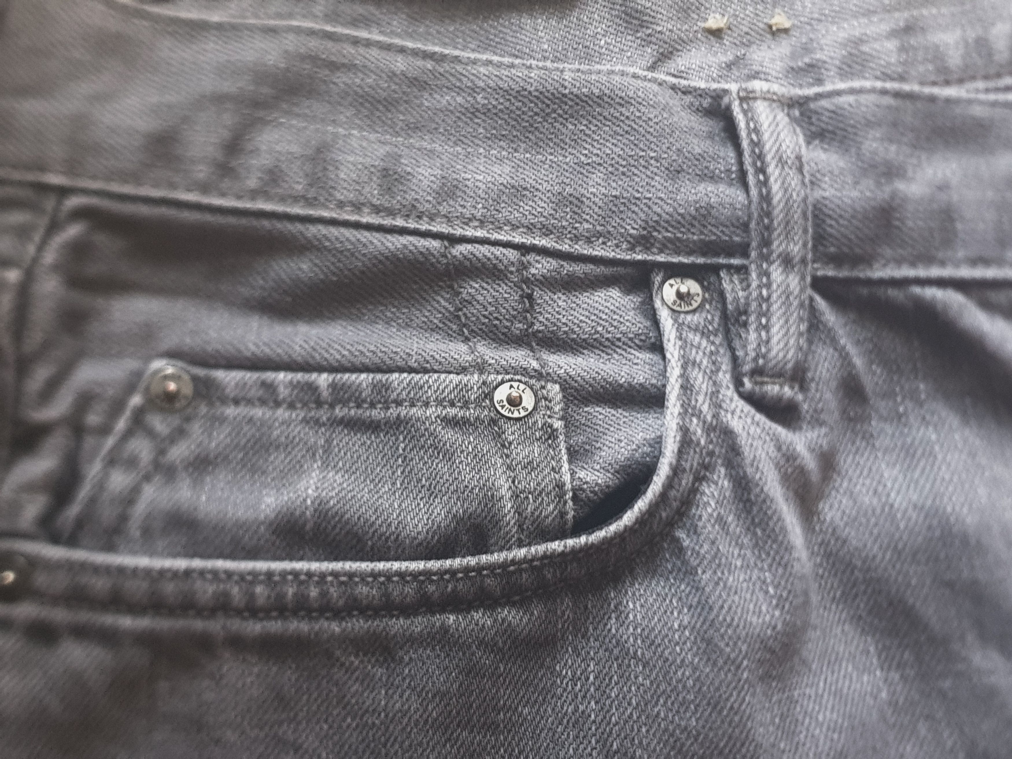 Allsaints 💨🖤Allsaints setsu smoke gray cigarette jeans 33 size 🖤 Size US 33 - 8 Thumbnail
