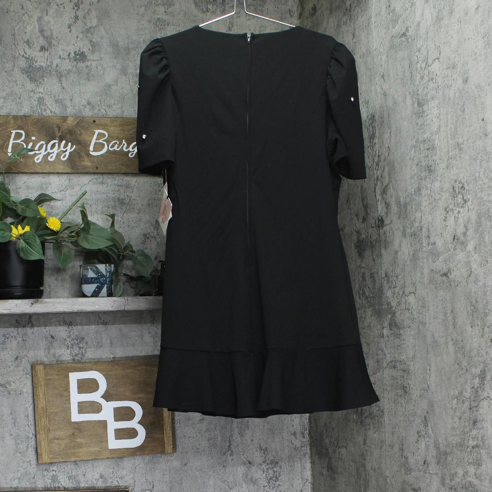 Other Nwt Crystal Doll Juniors Rhinestone Dress Ciz12525 Black Xl Size XL / US 12-14 / IT 48-50 - 2 Thumbnail