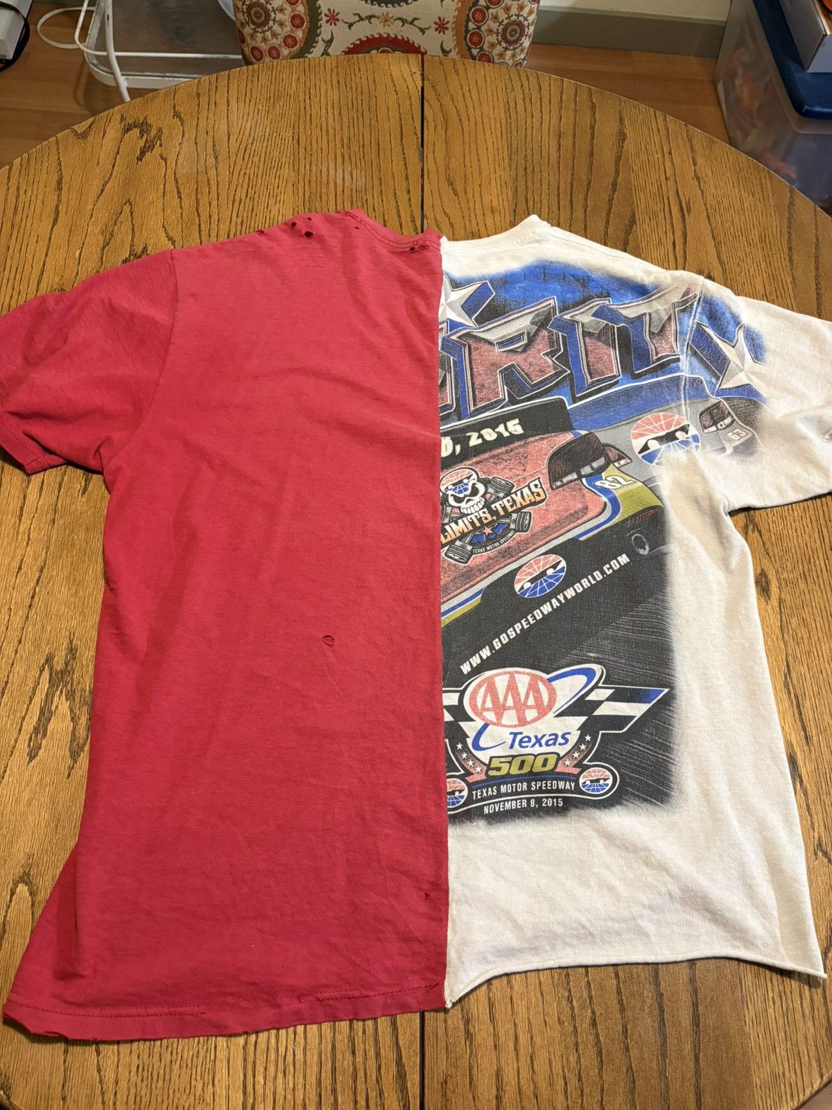 NASCAR Vintage Split Nascar/Red Tee Size US L / EU 52-54 / 3 - 2 Thumbnail