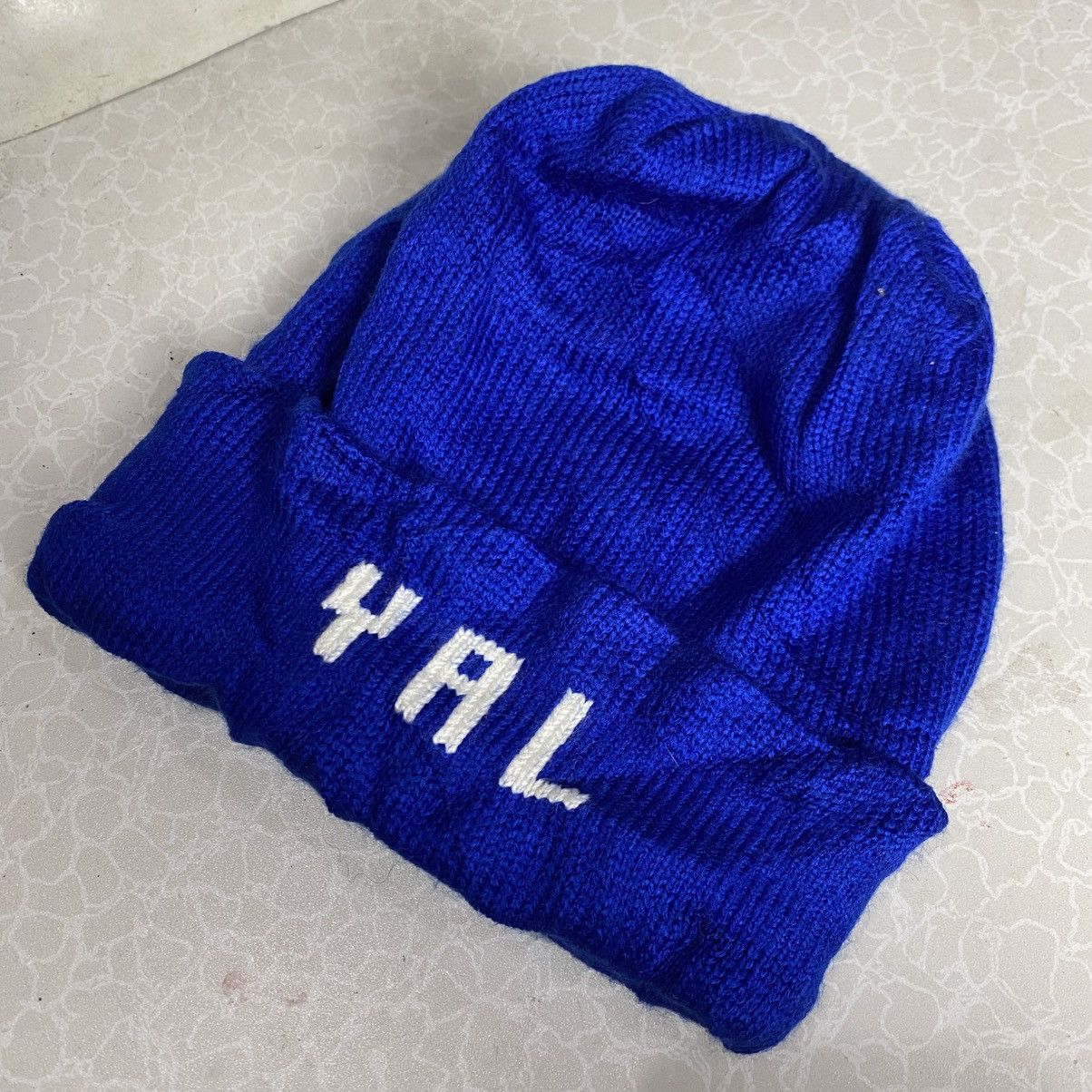 Japanese Brand × Vintage 2000s y2k YAL 100% acrylic usa made beanie hats Size ONE SIZE - 3 Thumbnail