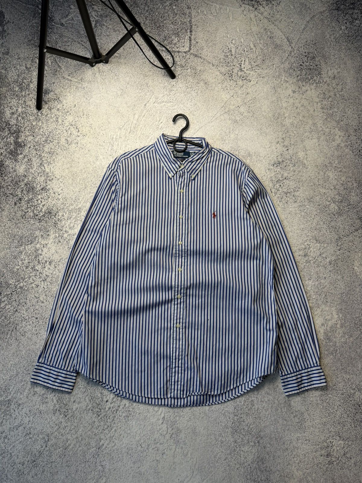 Polo Ralph Lauren Vintage POLO RALPH LAUREN Button Up Shirt rare 90s Size US XL / EU 56 / 4 - 4 Thumbnail