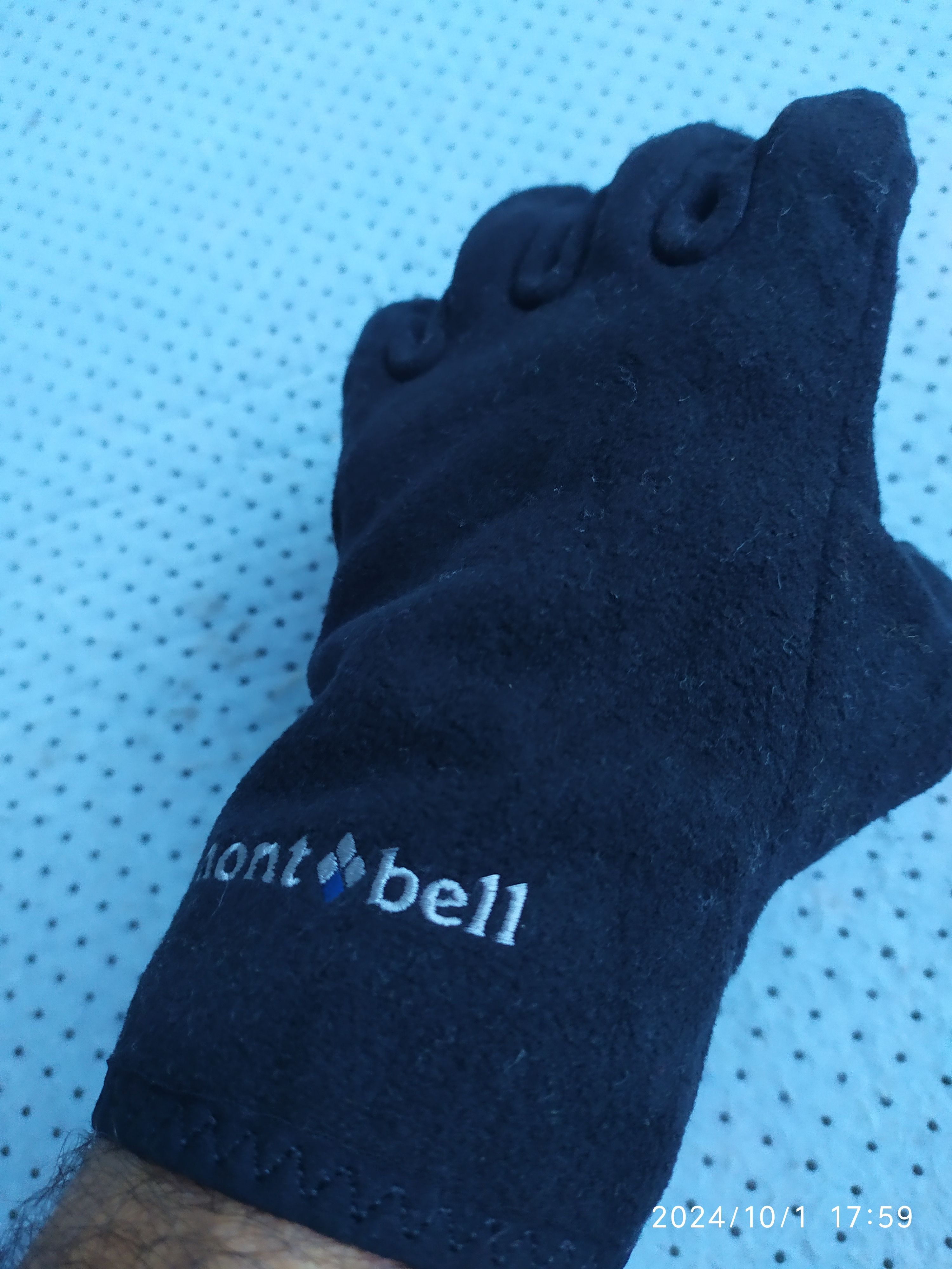 Montbell Montbell Black gloves Size ONE SIZE - 5 Thumbnail