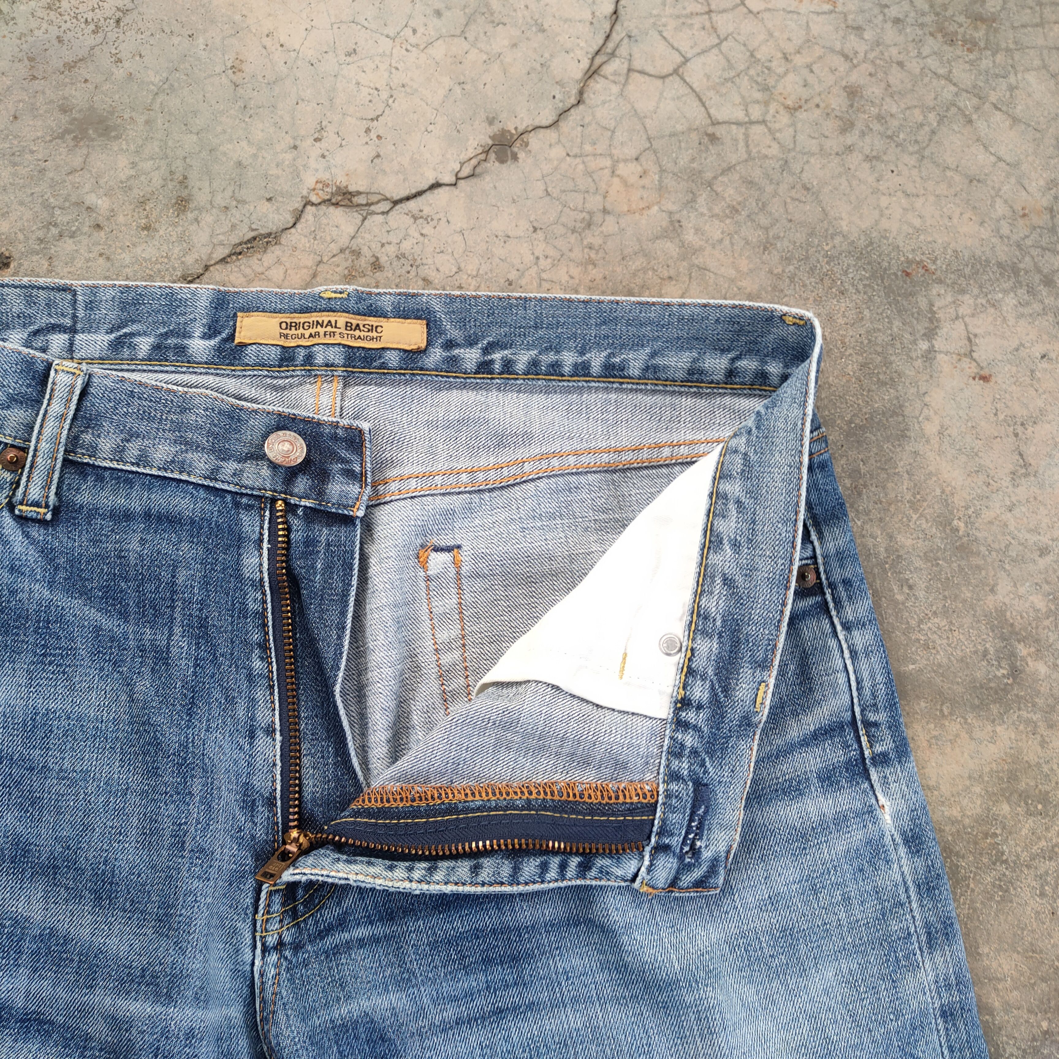 Japanese Brand W34 VINTAGE JAPANESE FADED DISTRESSED DENIM JEAN PANTS Size US 34 / EU 50 - 7 Thumbnail