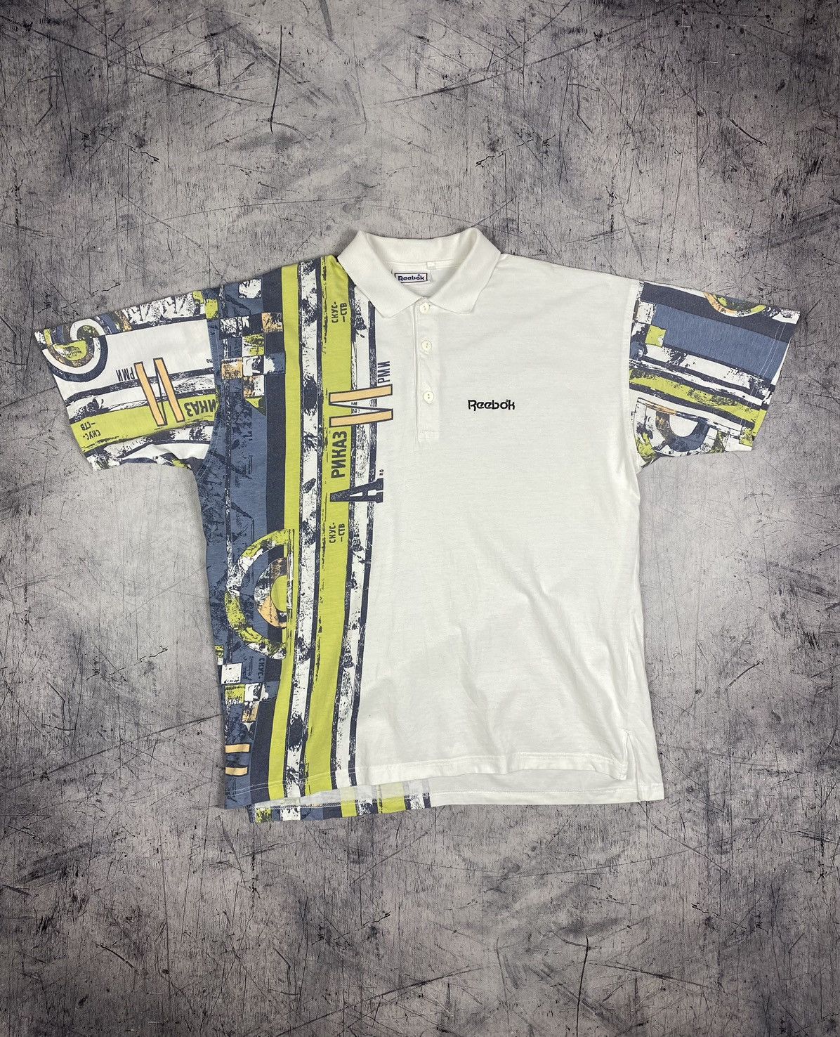 Reebok Vintage 90s Reebok Designer Polo Shirt Size US L / EU 52-54 / 3 - 2 Thumbnail
