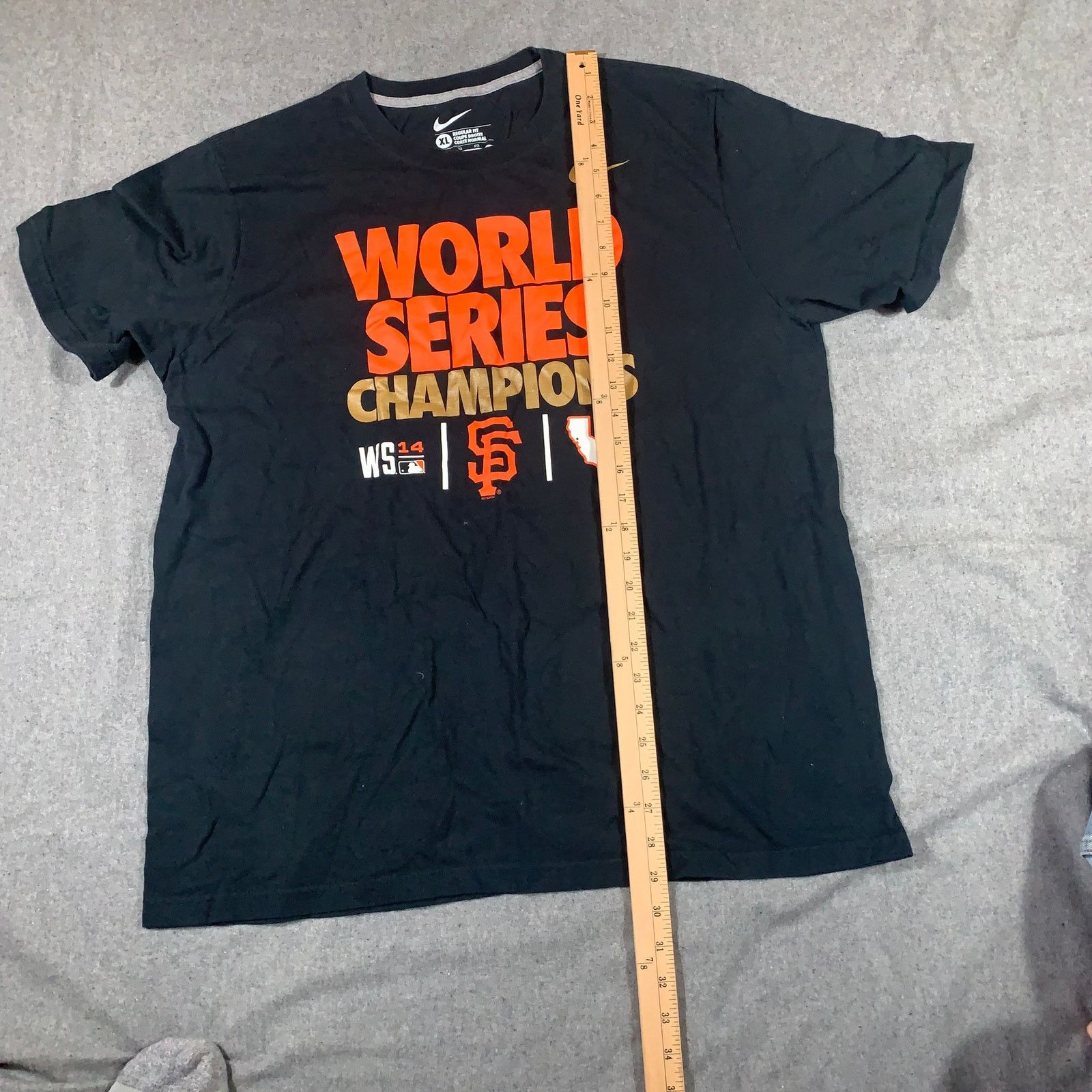 Nike San Francisco World series Champions Tshirt Men Xlarge WS 14 Size US XL / EU 56 / 4 - 5 Thumbnail