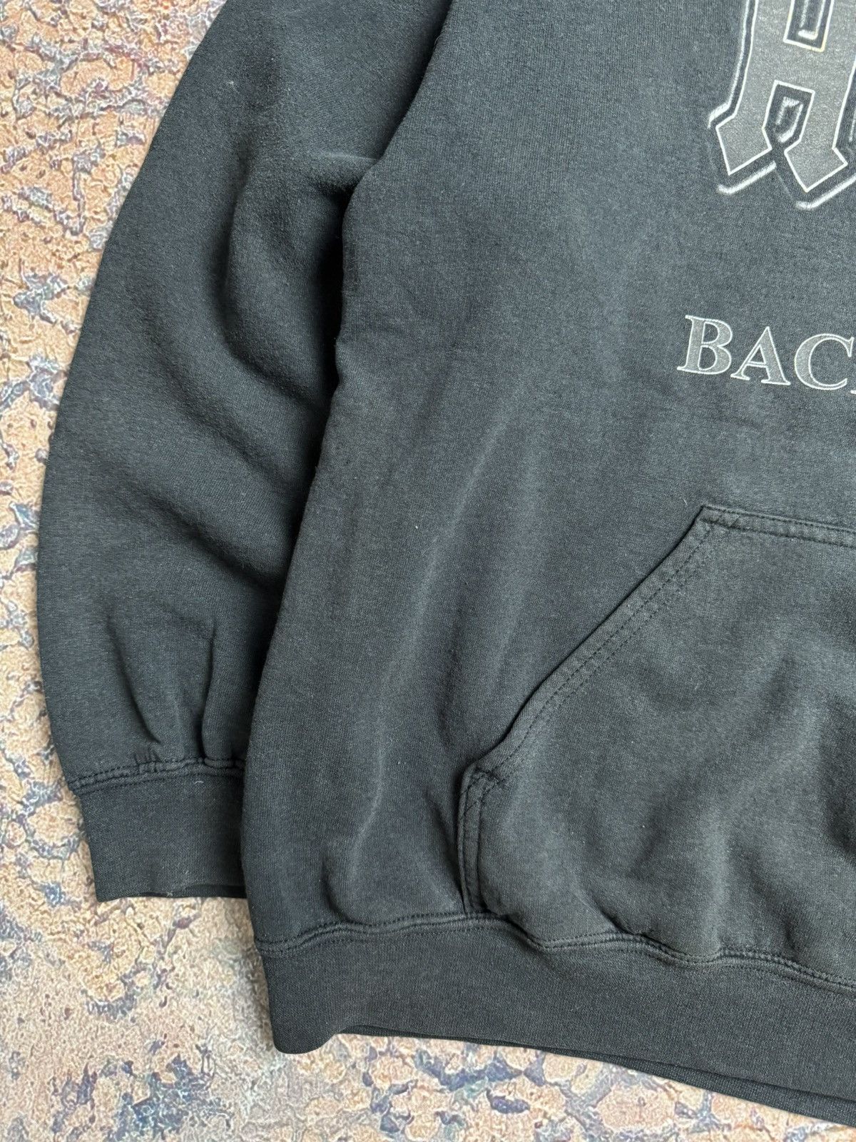Band Tees × Vintage Vintage 2005 AC/DC back in black tour hoodie Size US L / EU 52-54 / 3 - 4 Thumbnail