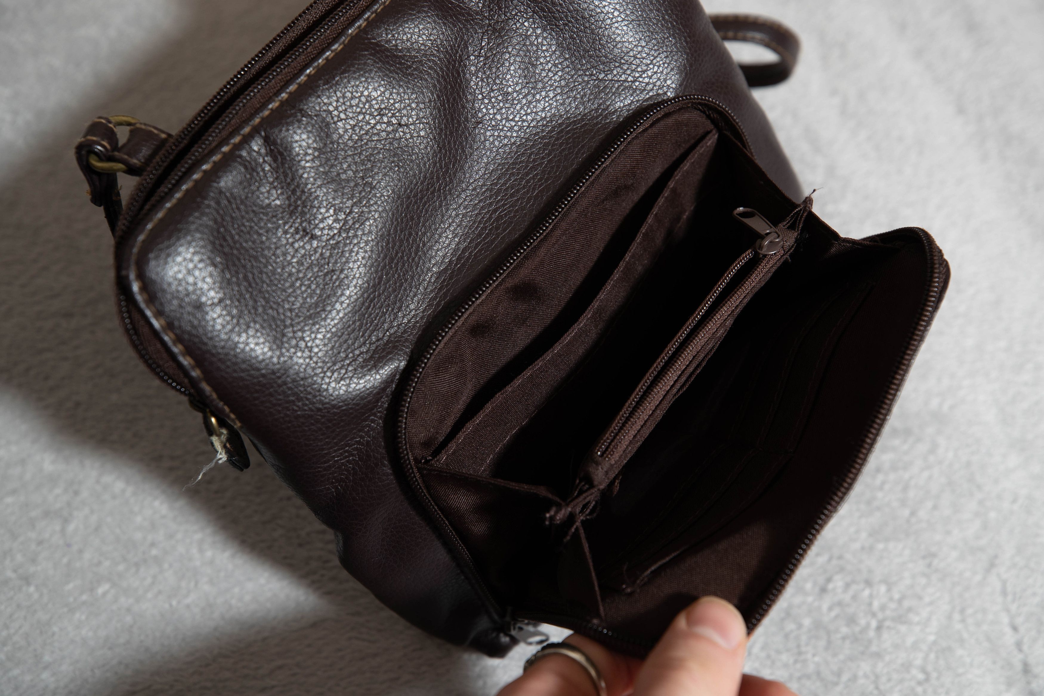 Other Rosetti Brown Leather Unisex Purse Size ONE SIZE - 9 Thumbnail