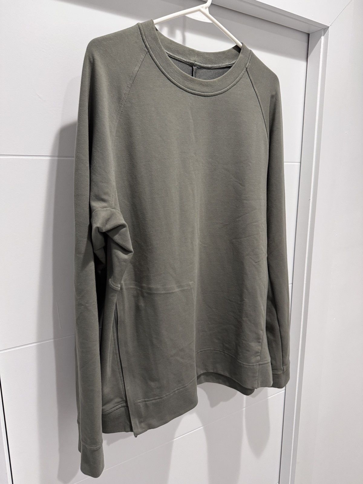 Lululemon Lululemon City Sweat Rover Green Crewneck Sweatshirt Size L Size US L / EU 52-54 / 3 - 2 Thumbnail