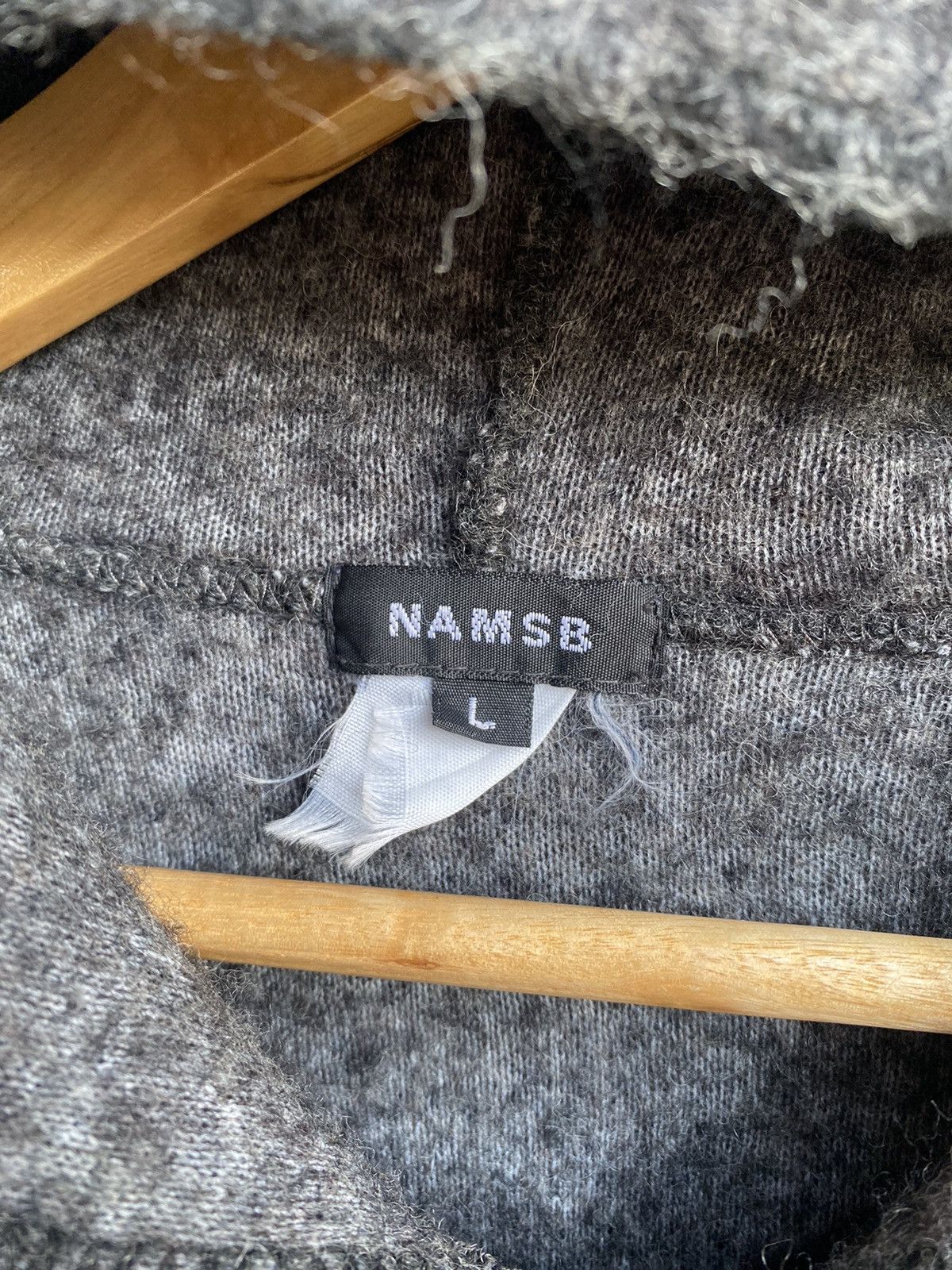 Japanese Brand × Vintage ✅️Vintage NAMSB Mohair Sweater Riri Zip Size US L / EU 52-54 / 3 - 10 Thumbnail