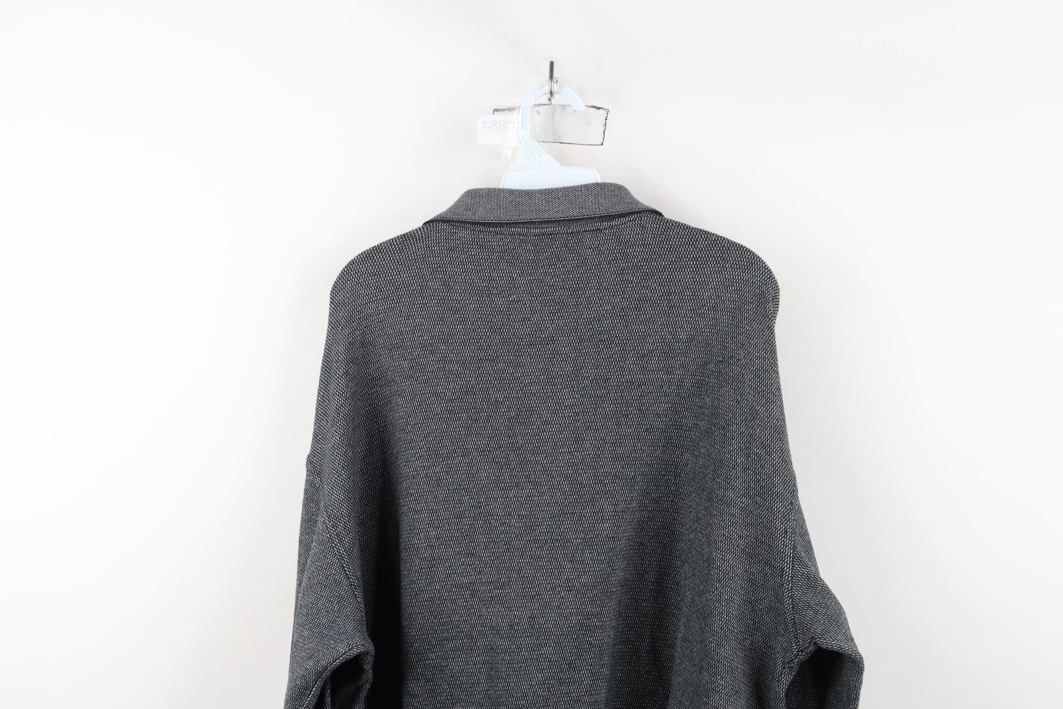 Vintage Vintage 90s Streetwear Knit Long Sleeve Rugby Polo Shirt Size US XL / EU 56 / 4 - 10 Thumbnail