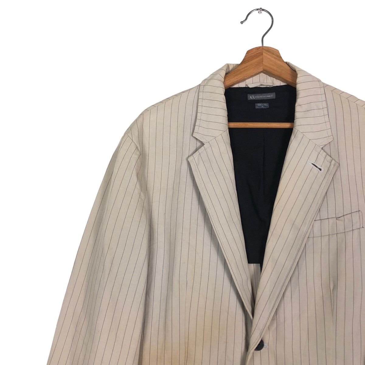 Armani Exchange 🔥Vintage Hickory Chore Jacket Armani Exchange Size US M / EU 48-50 / 2 - 7 Thumbnail