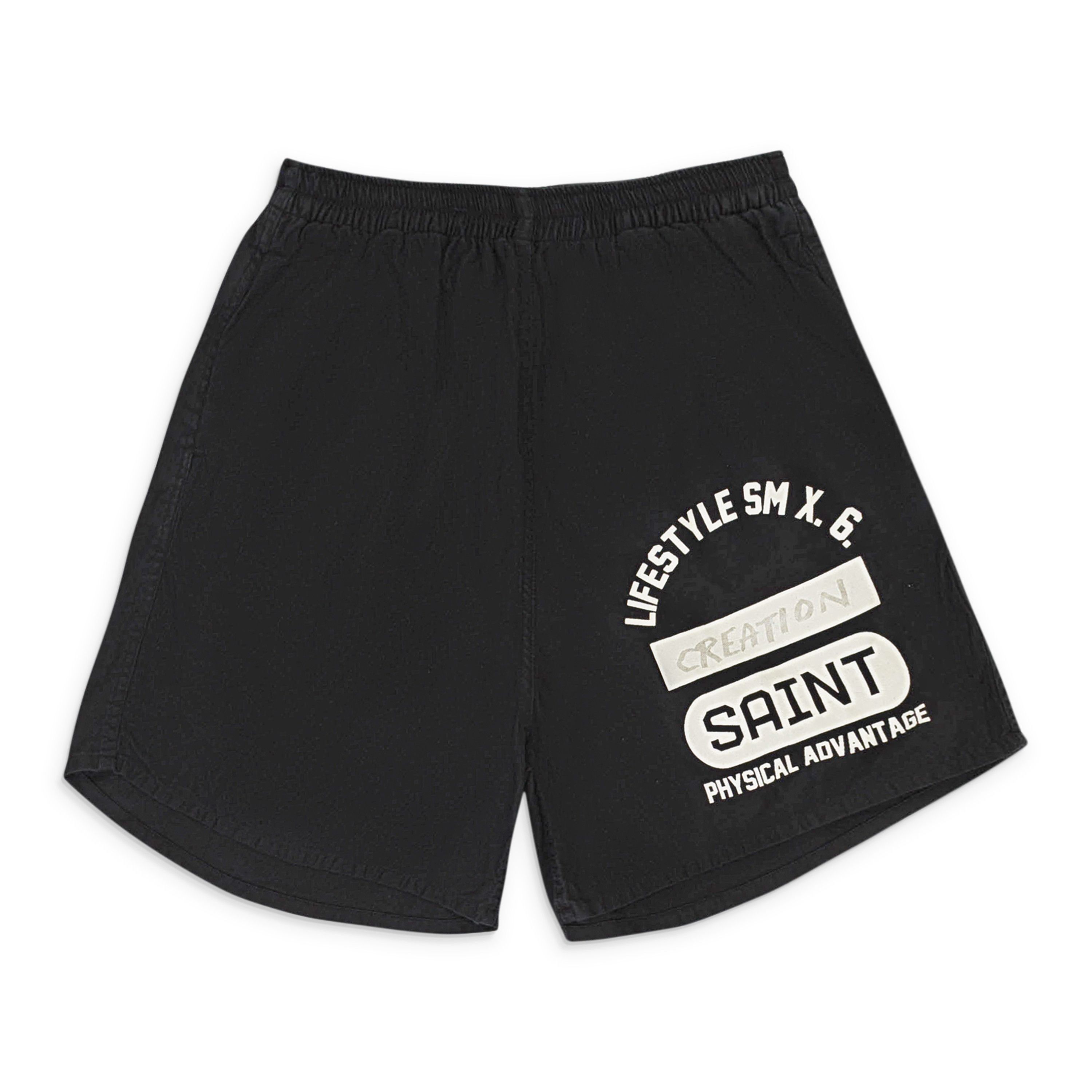 SAINT MICHAEL / EASY SHORTS CREATION 黒 Saint Michael Saint Michael Takashi Murakami Shorts | Grailed