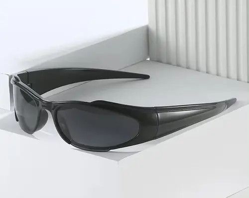 VIBE Retro Y2K Fashion Design Sunglasses Size ONE SIZE - 3 Thumbnail