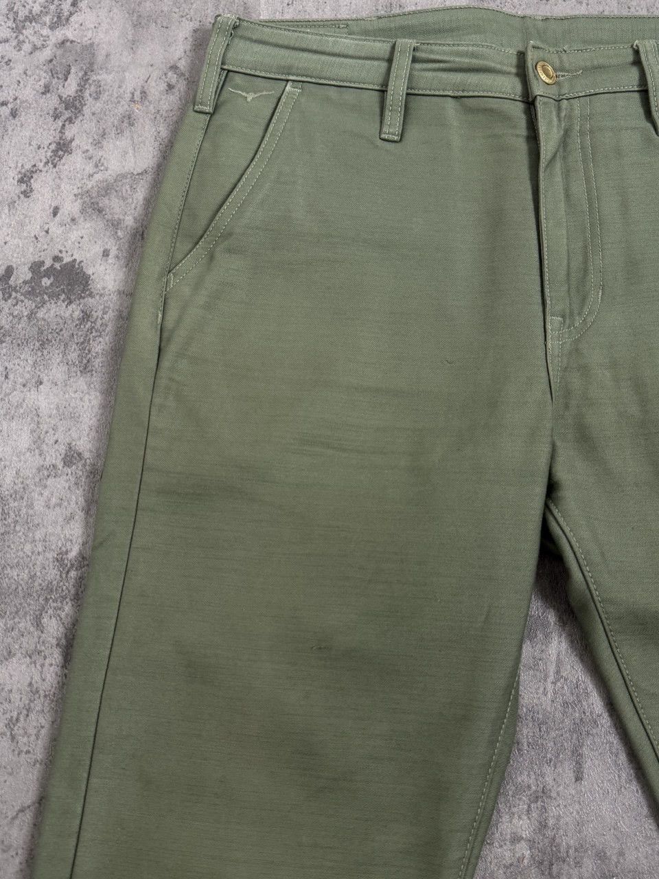 Benzak Denim Developers Benzak Denim Developers Tapered Chino Green Military Pants Size US 30 / EU 46 - 4 Thumbnail