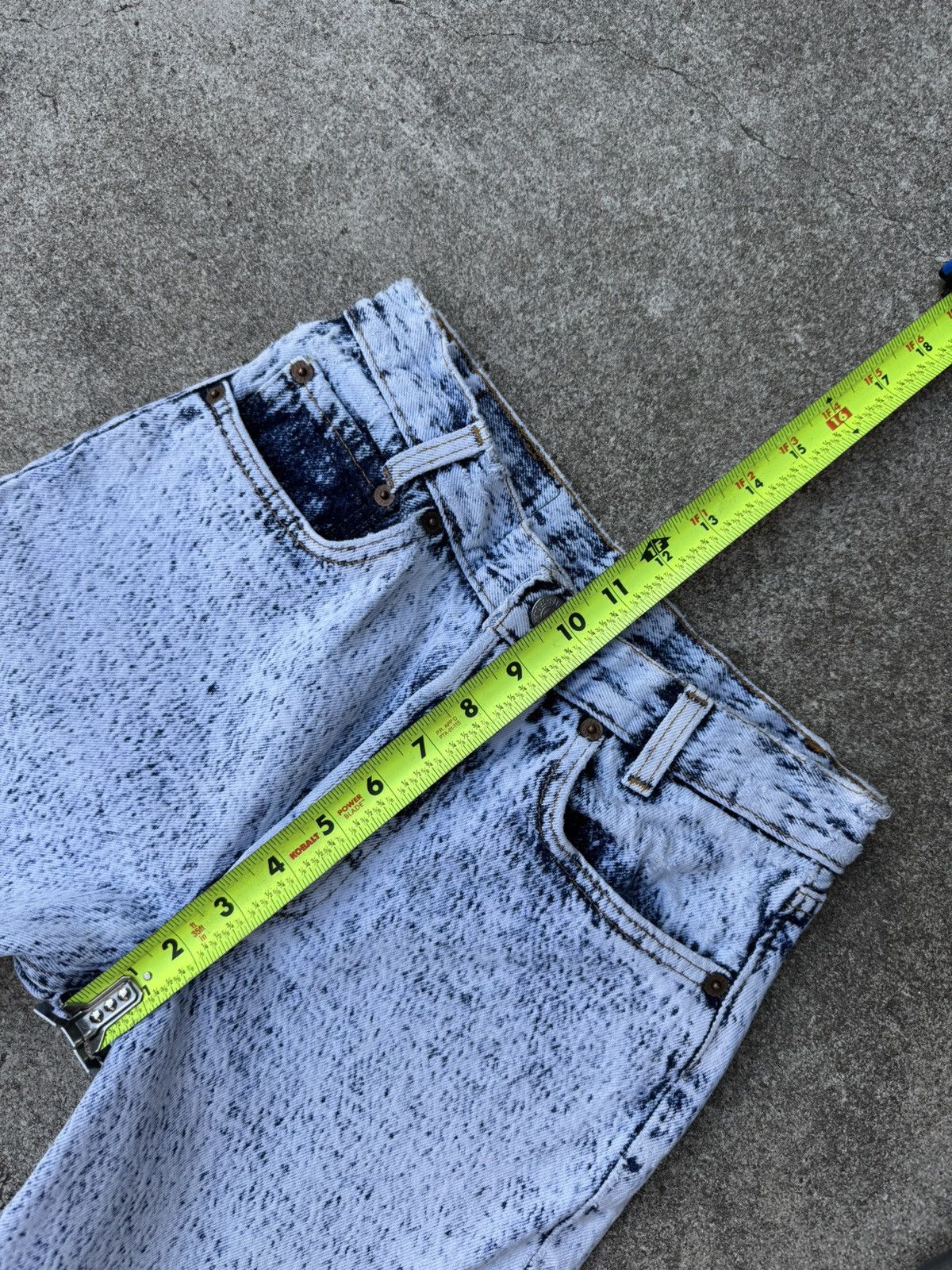 Levi's × Vintage Vtg 90’s Levis 701xx Buttonfly Acid Wash Jeans Size 26x30 Size 26" / US 2 / IT 38 - 13 Thumbnail