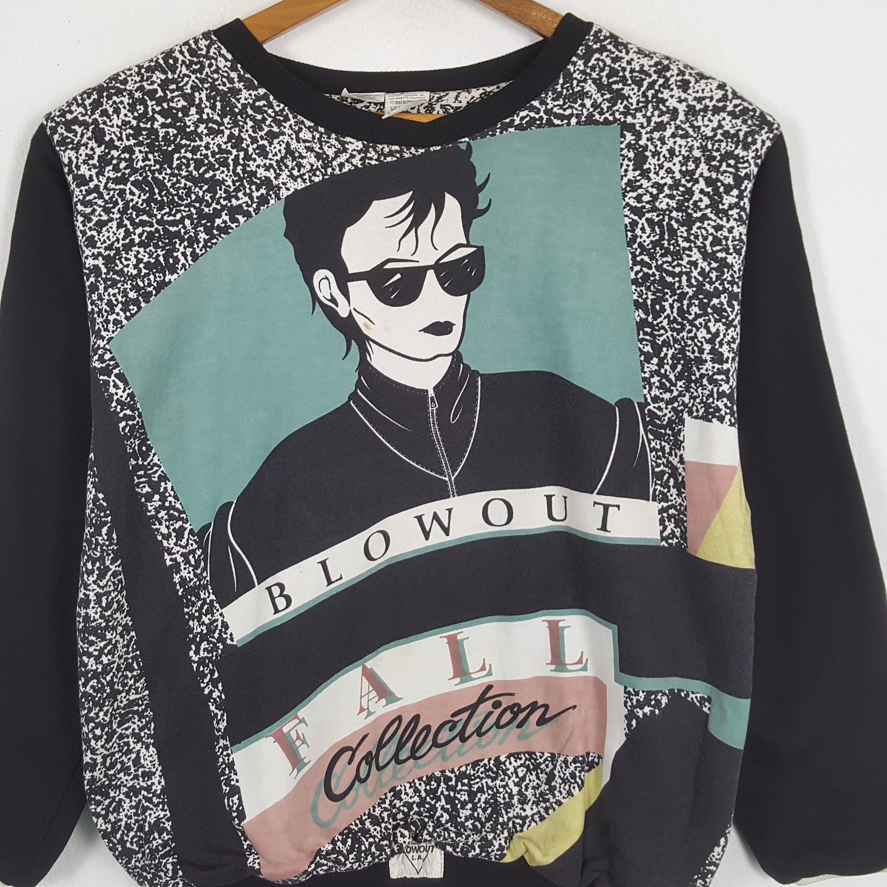 Designer × Vintage Vintage BLOWOUT FALL Japanese Fashion Designer Sweatshirts Size US L / EU 52-54 / 3 - 2 Thumbnail