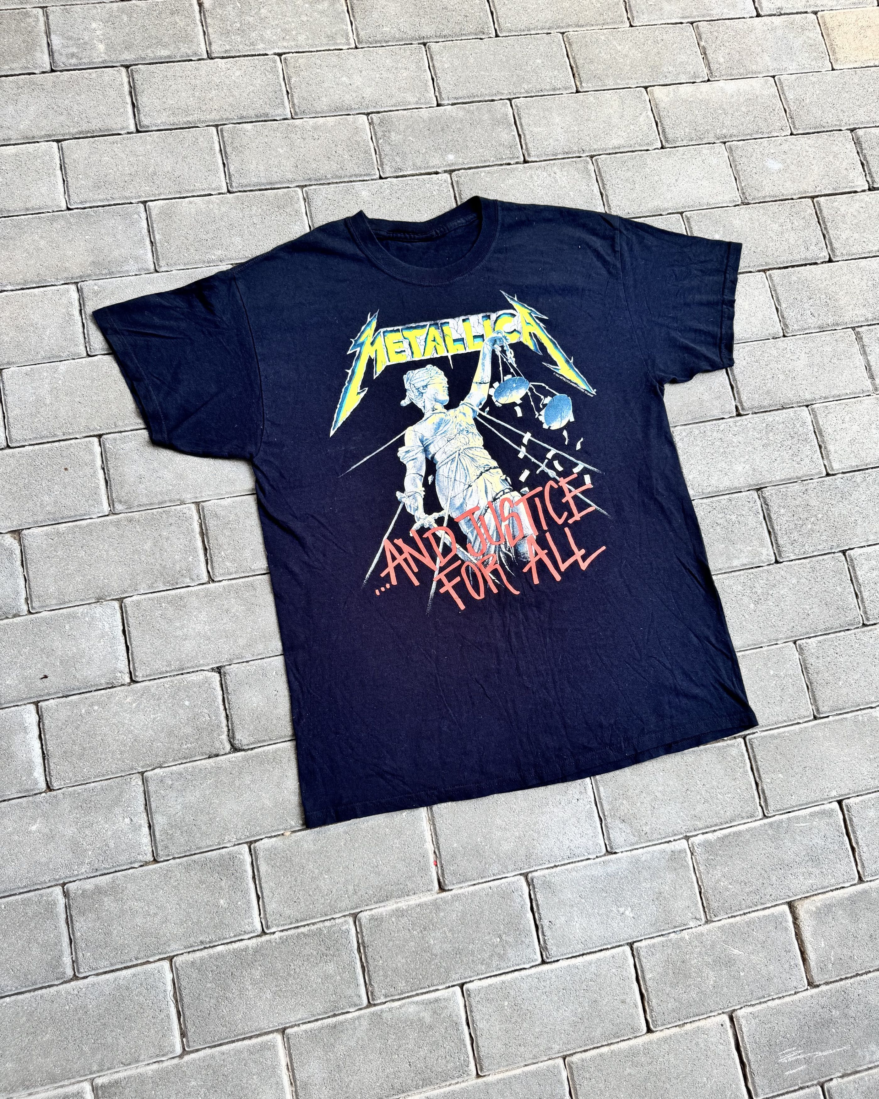 Metallica Vintage Metallica And Justice For All T-shirt 1994 Size US L / EU 52-54 / 3 - 2 Thumbnail
