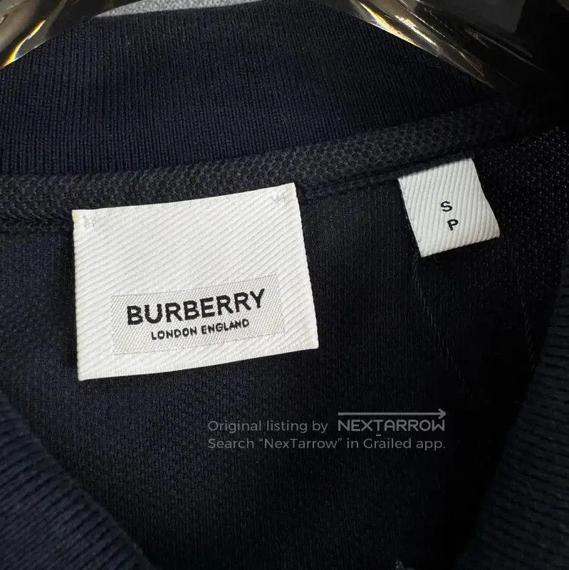 Burberry Burberry Men's Polo Shirt in Dark Blue. Size US S / EU 44-46 / 1 - 4 Thumbnail