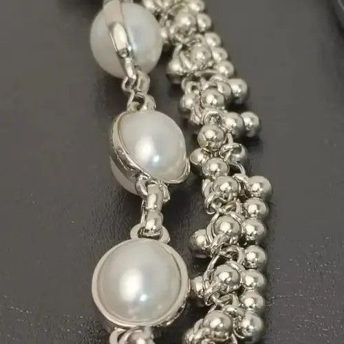 Jewelry Miyahara x Haya Luxurious Metal Pearl Pants Chain Size ONE SIZE - 4 Thumbnail