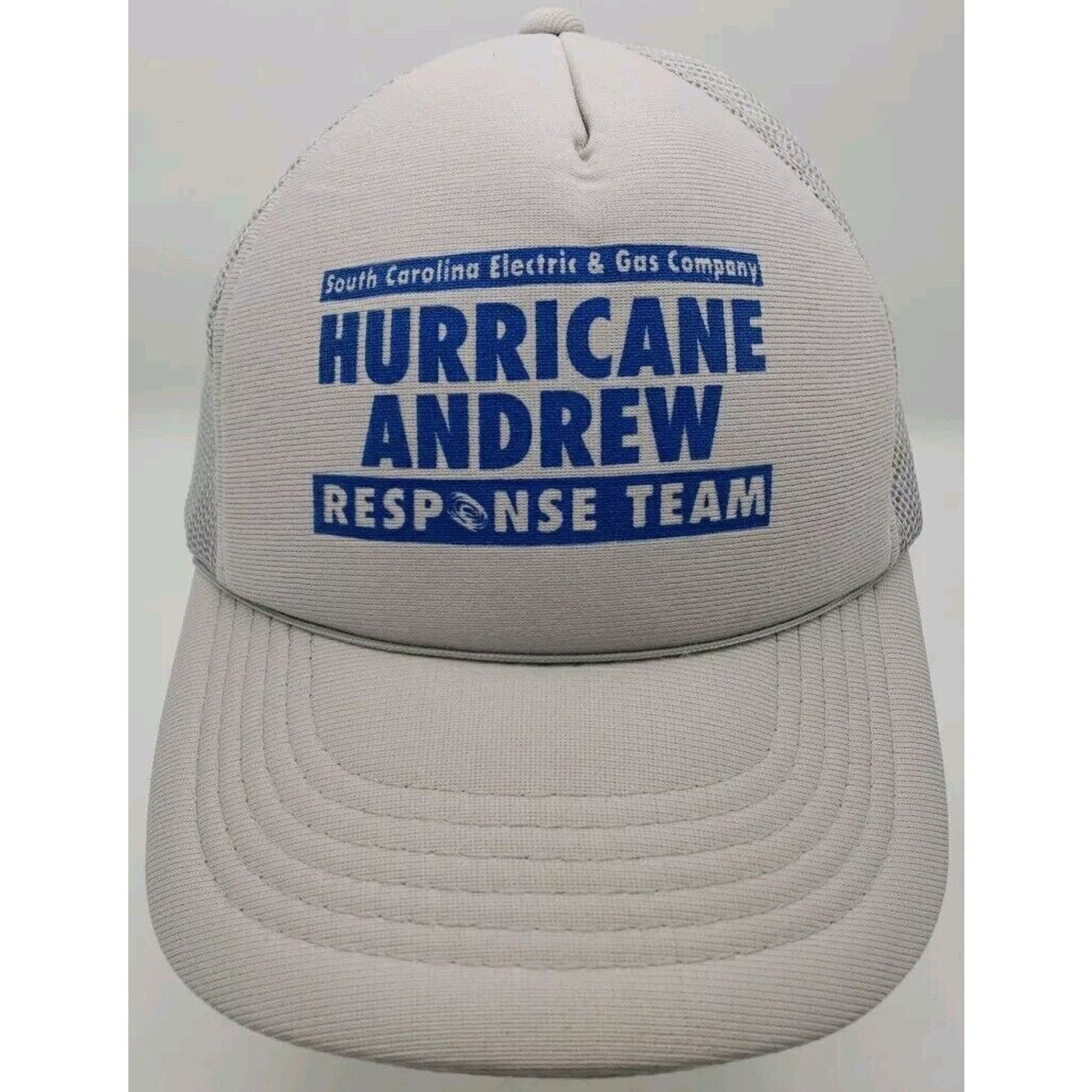 Other 90s 1992 Hurricane Andrew DISASTER RESPONSE TEAM Foam Hat Size ONE SIZE - 1 Thumbnail