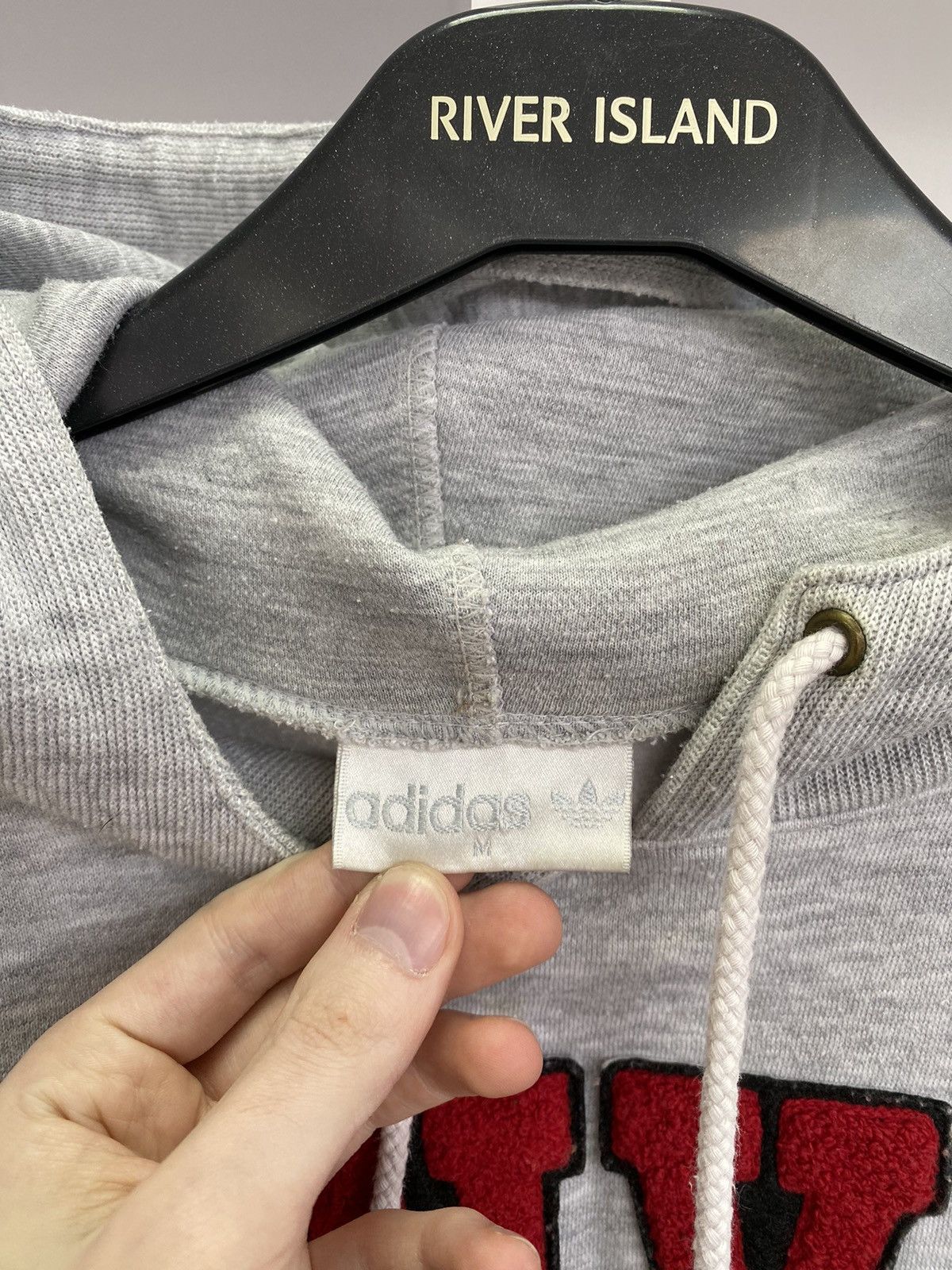 Adidas × Vintage Vintage Adidas NY Training Hoodie Size US M / EU 48-50 / 2 - 11 Thumbnail