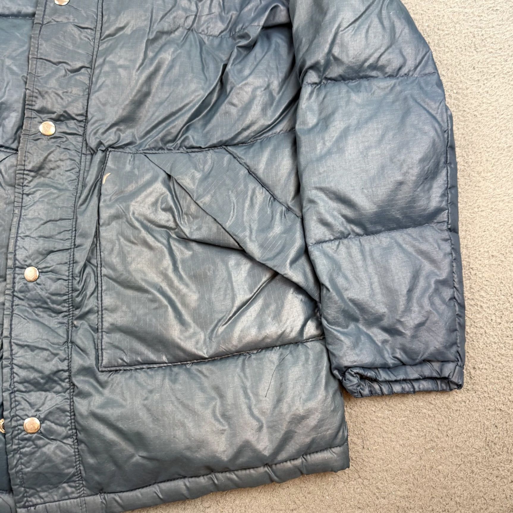 Abercrombie & Fitch VINTAGE Abercrombie & Fitch Puffer Jacket Mens XS Blue Ripstop Down 70s Size US XS / EU 42 / 0 - 2 Thumbnail